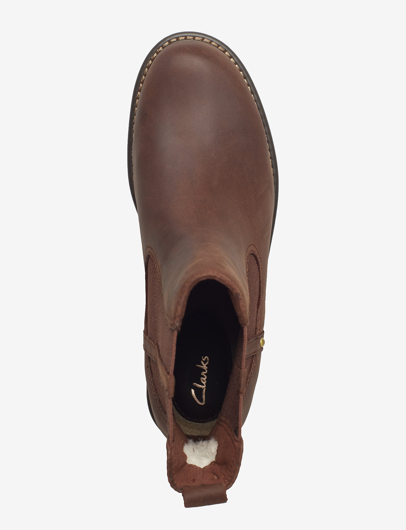 Clarks - Orinoco Hot - tan wlined lea - 3