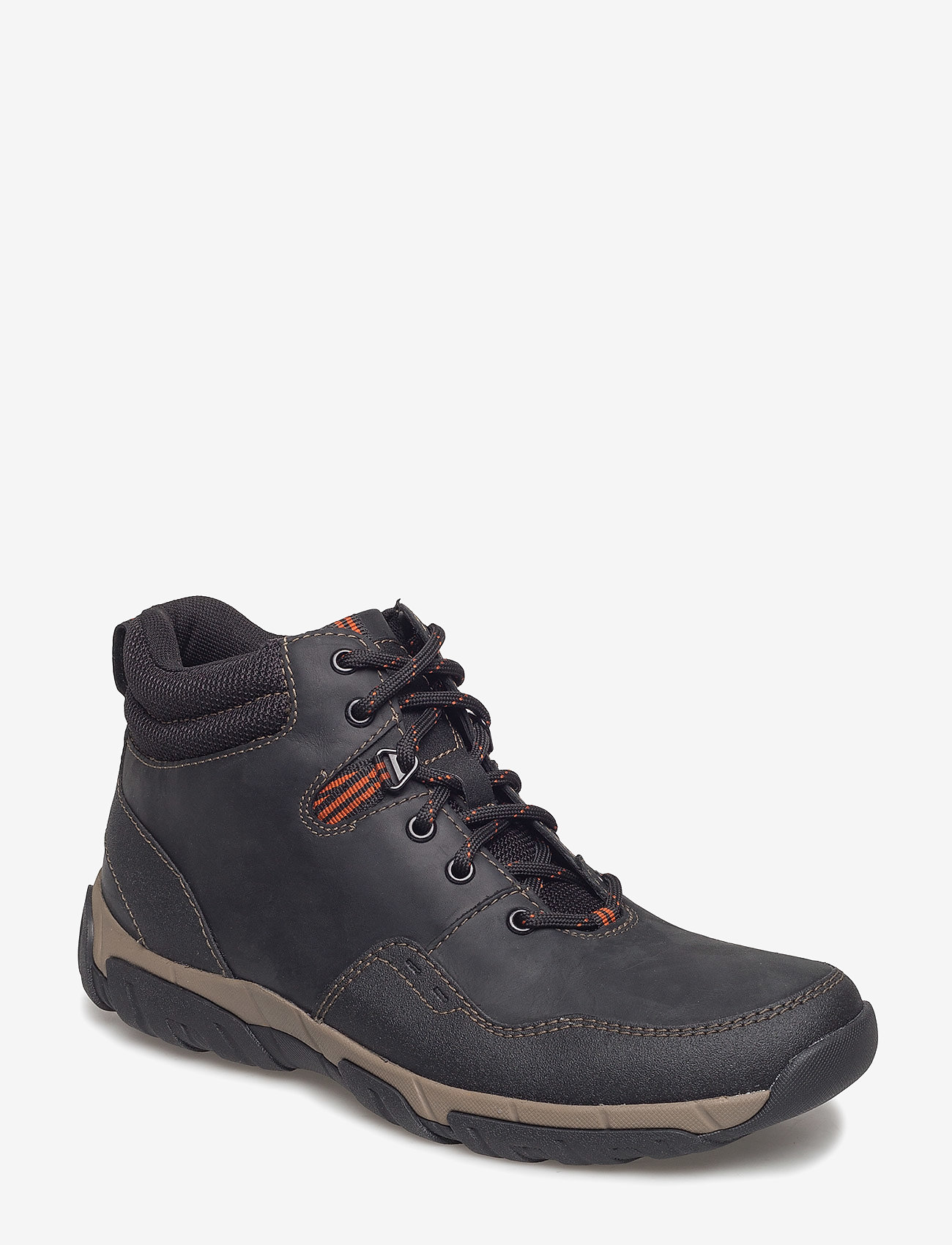 Clarks - Walbeck Top II - black leather - 0