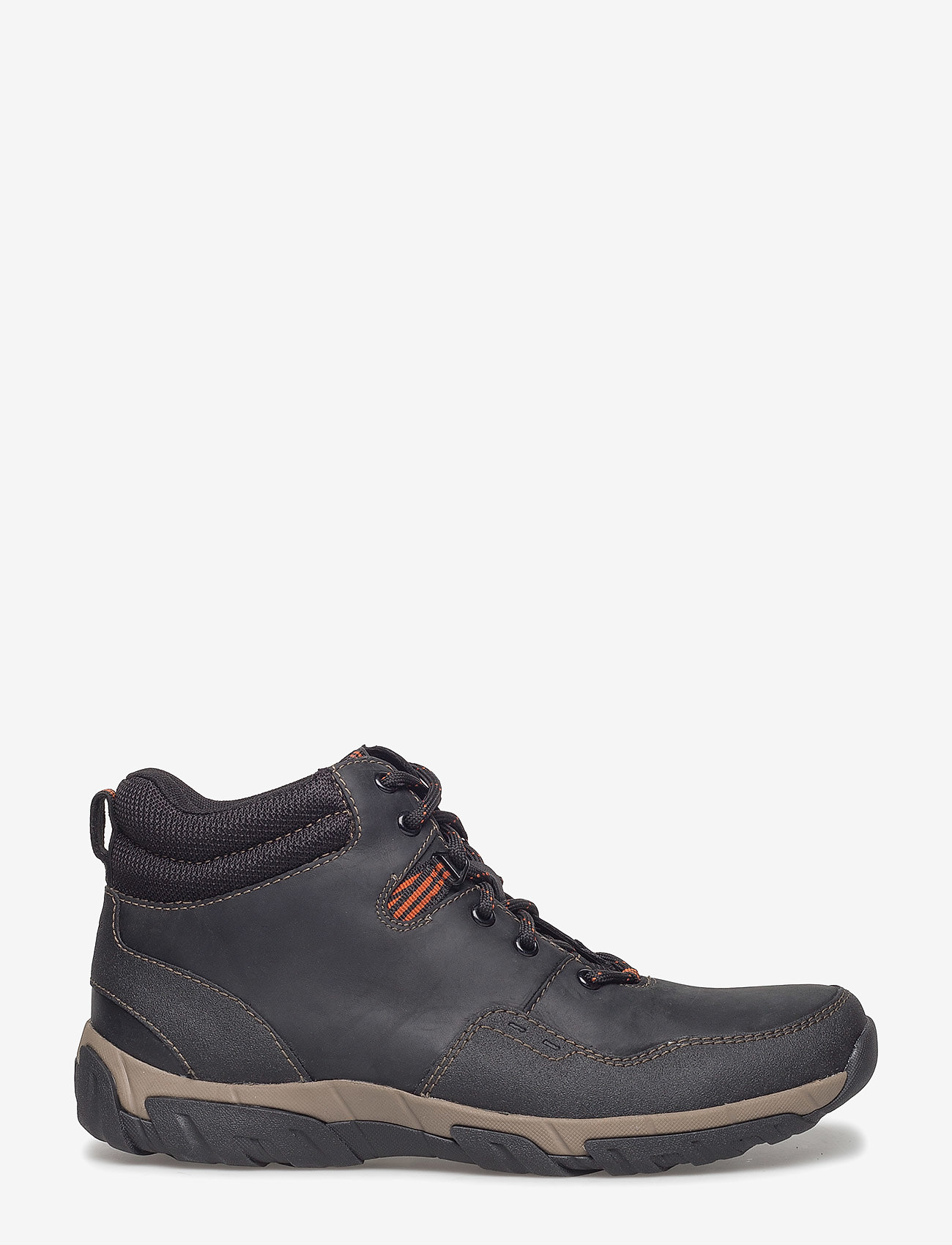 Clarks - Walbeck Top II - black leather - 1