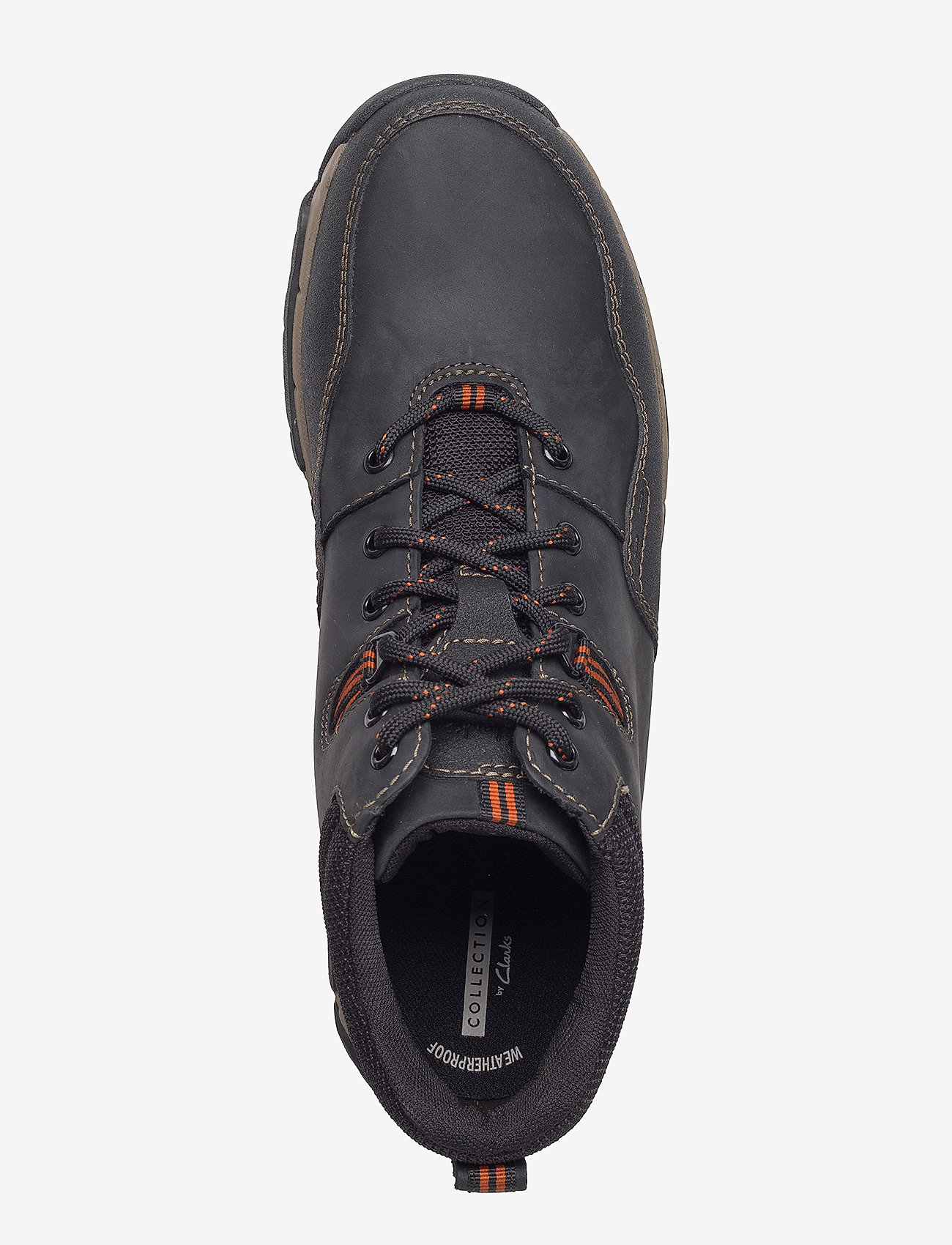 Clarks - Walbeck Top II - black leather - 3