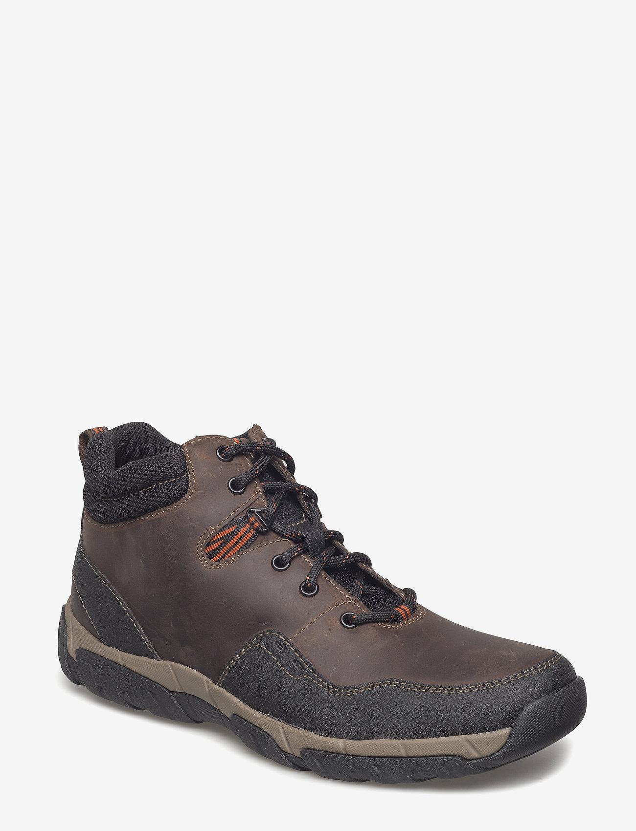 Clarks - Walbeck Top II - brown leather - 0