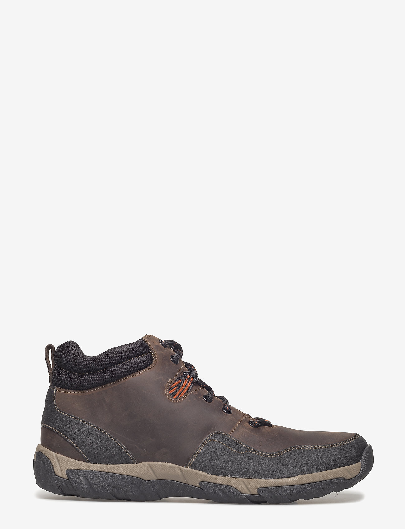 Clarks - Walbeck Top II - brown leather - 1