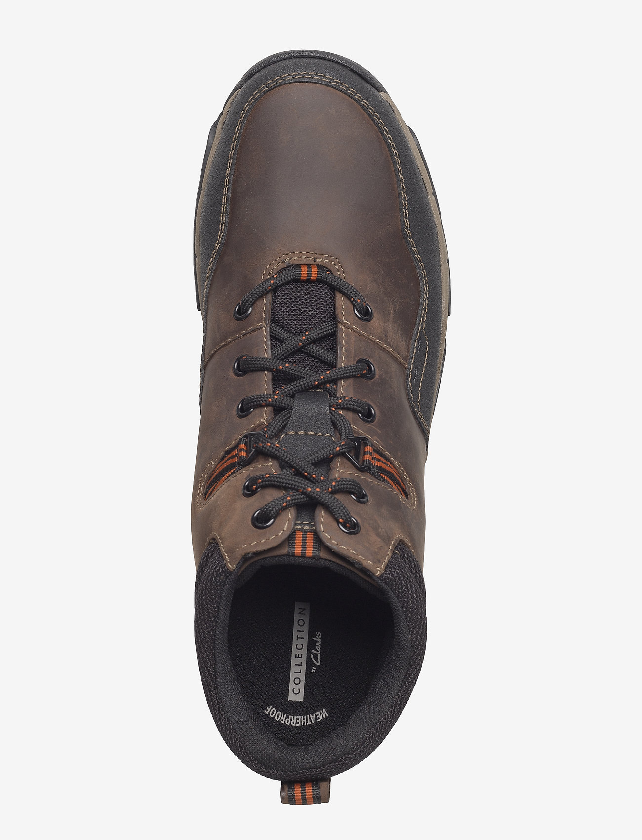 Clarks - Walbeck Top II - brown leather - 3