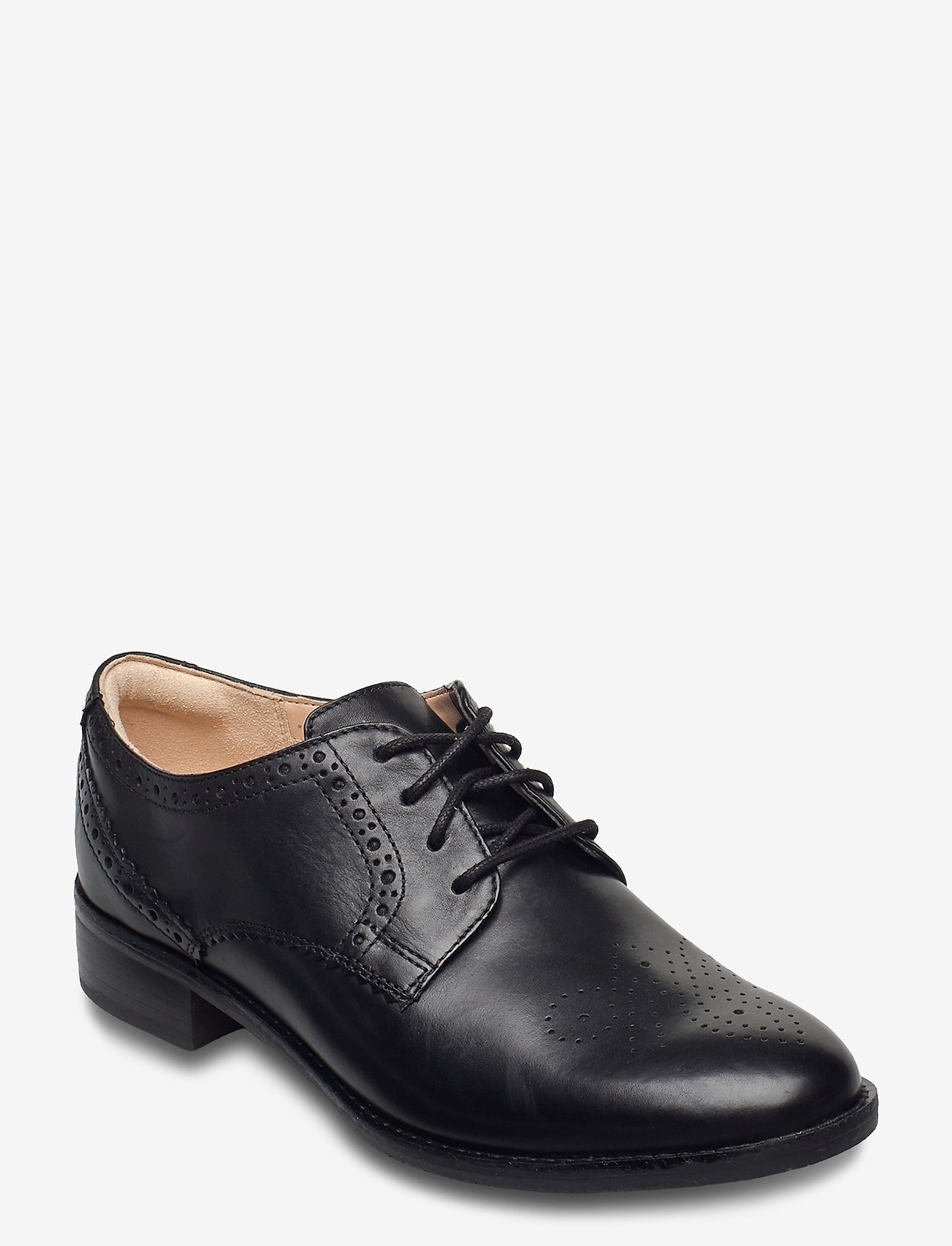 Clarks - Netley Rose - black leather - 0