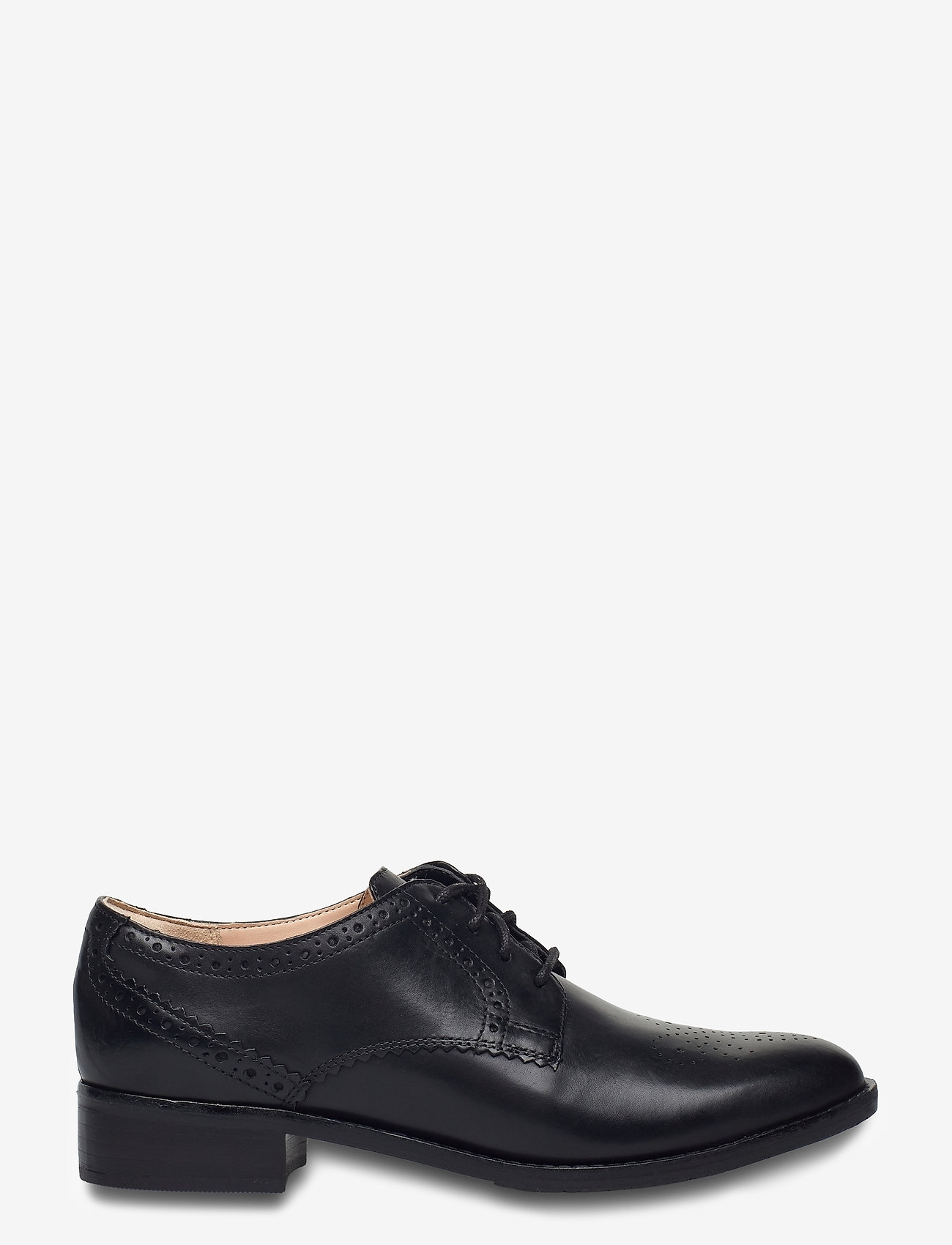 Clarks - Netley Rose - black leather - 1