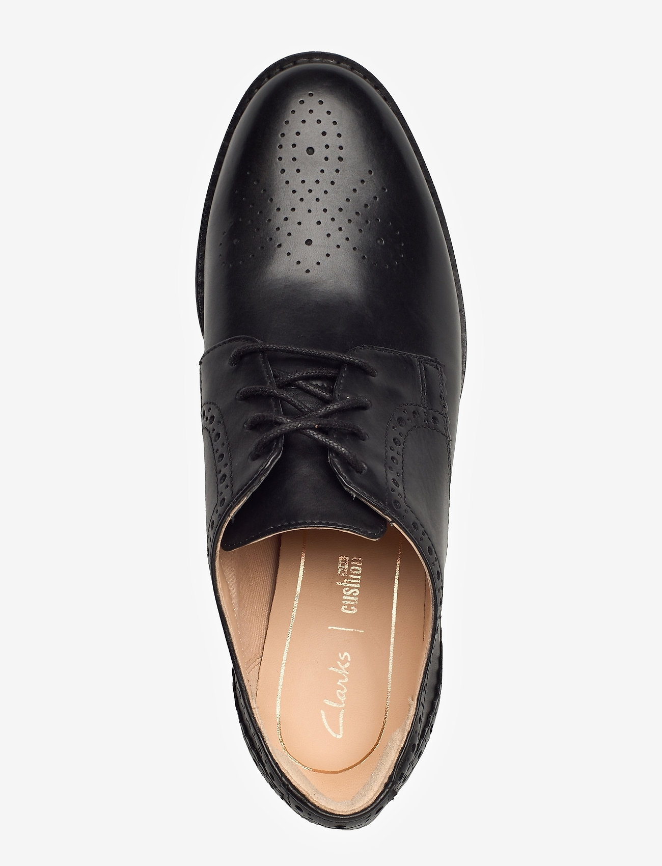 Clarks - Netley Rose - black leather - 3