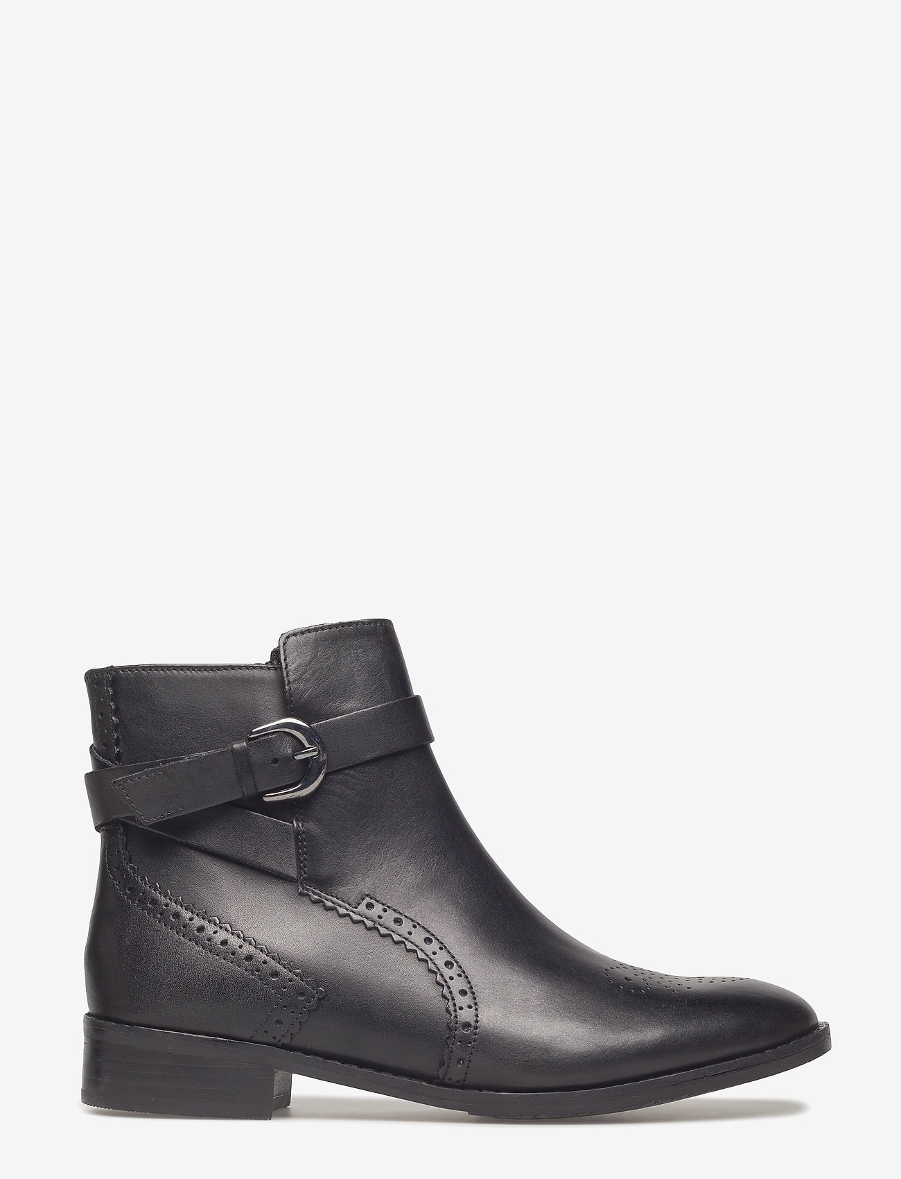 Clarks - Netley Olivia - black leather - 1