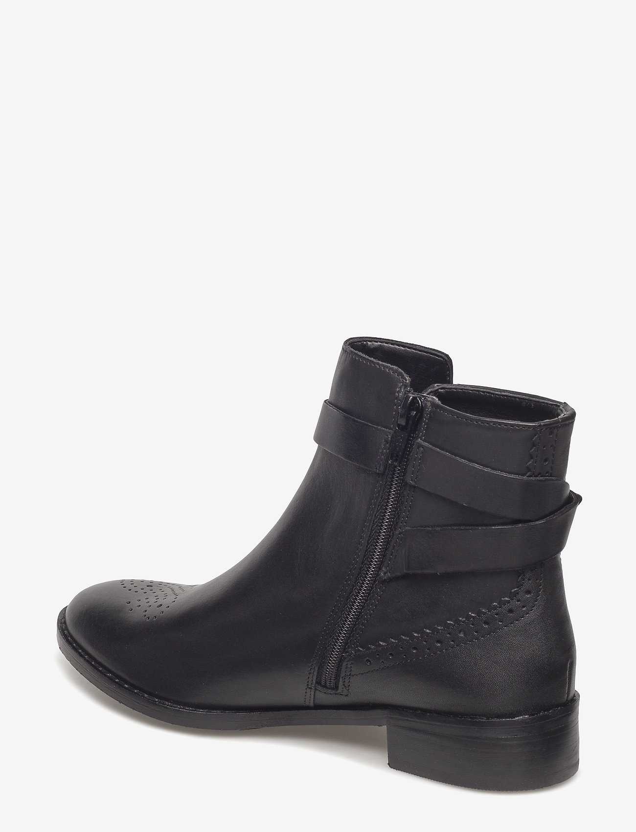 Clarks - Netley Olivia - black leather - 2