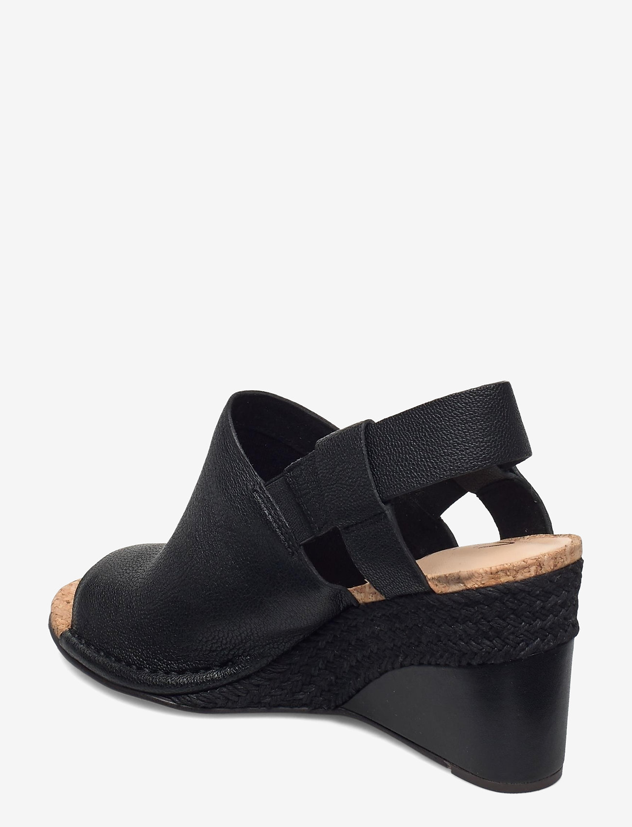 Clarks - Spiced Bay - black leather - 2