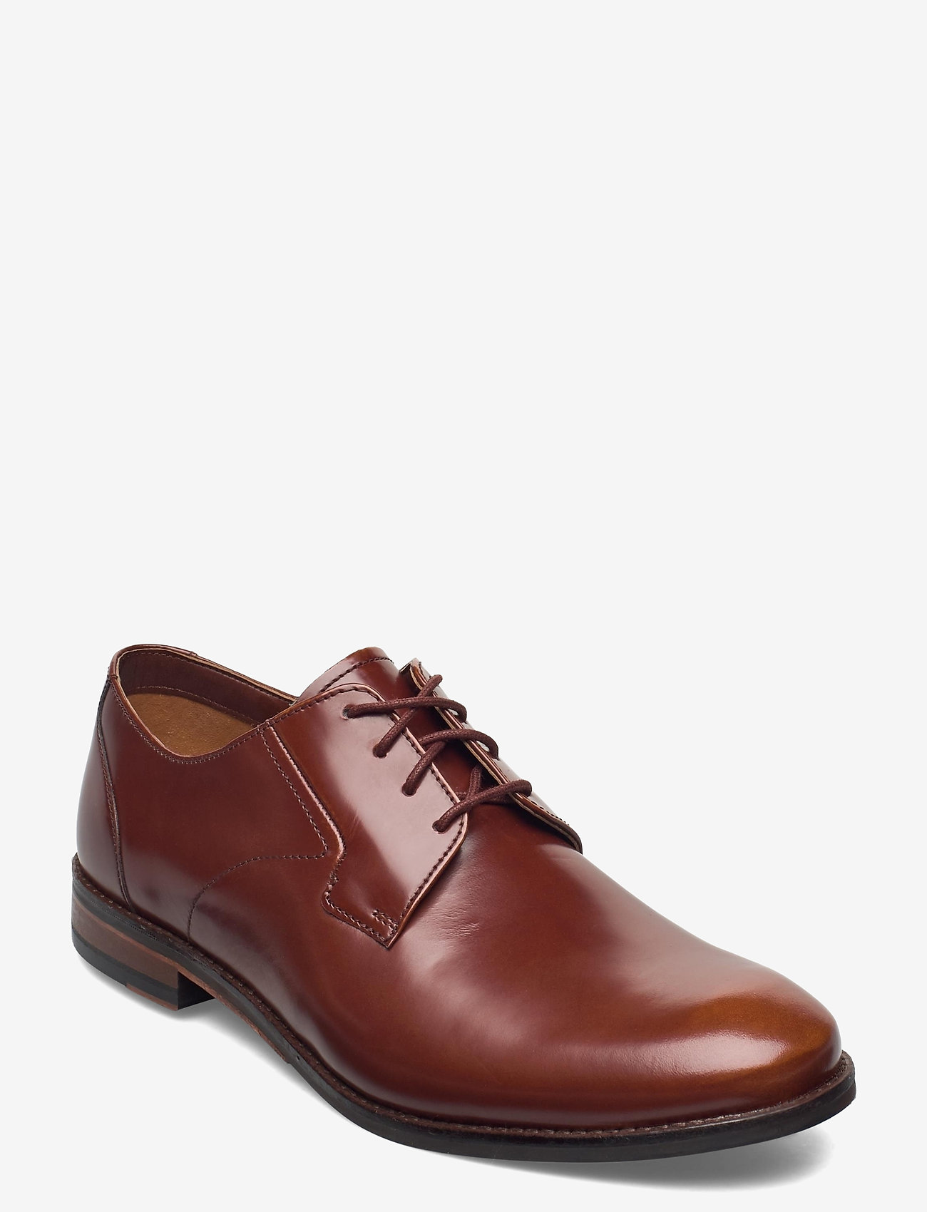 Clarks - Edward Plain - british tan lea - 0