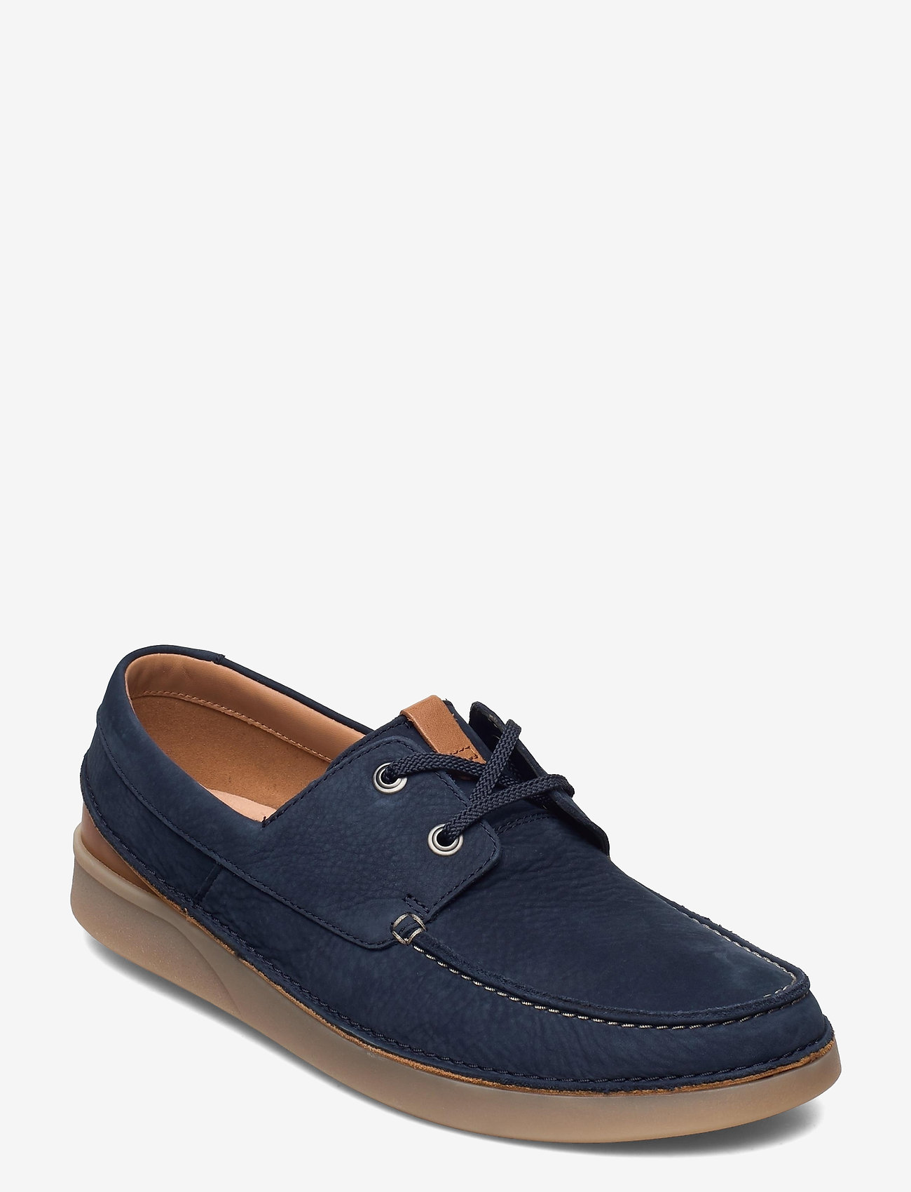 Clarks - Oakland Sun - navy nubuck - 0