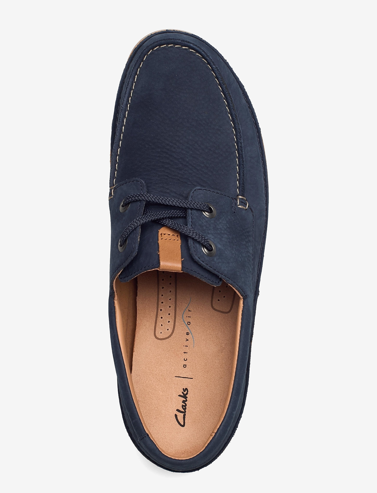 Clarks - Oakland Sun - navy nubuck - 3