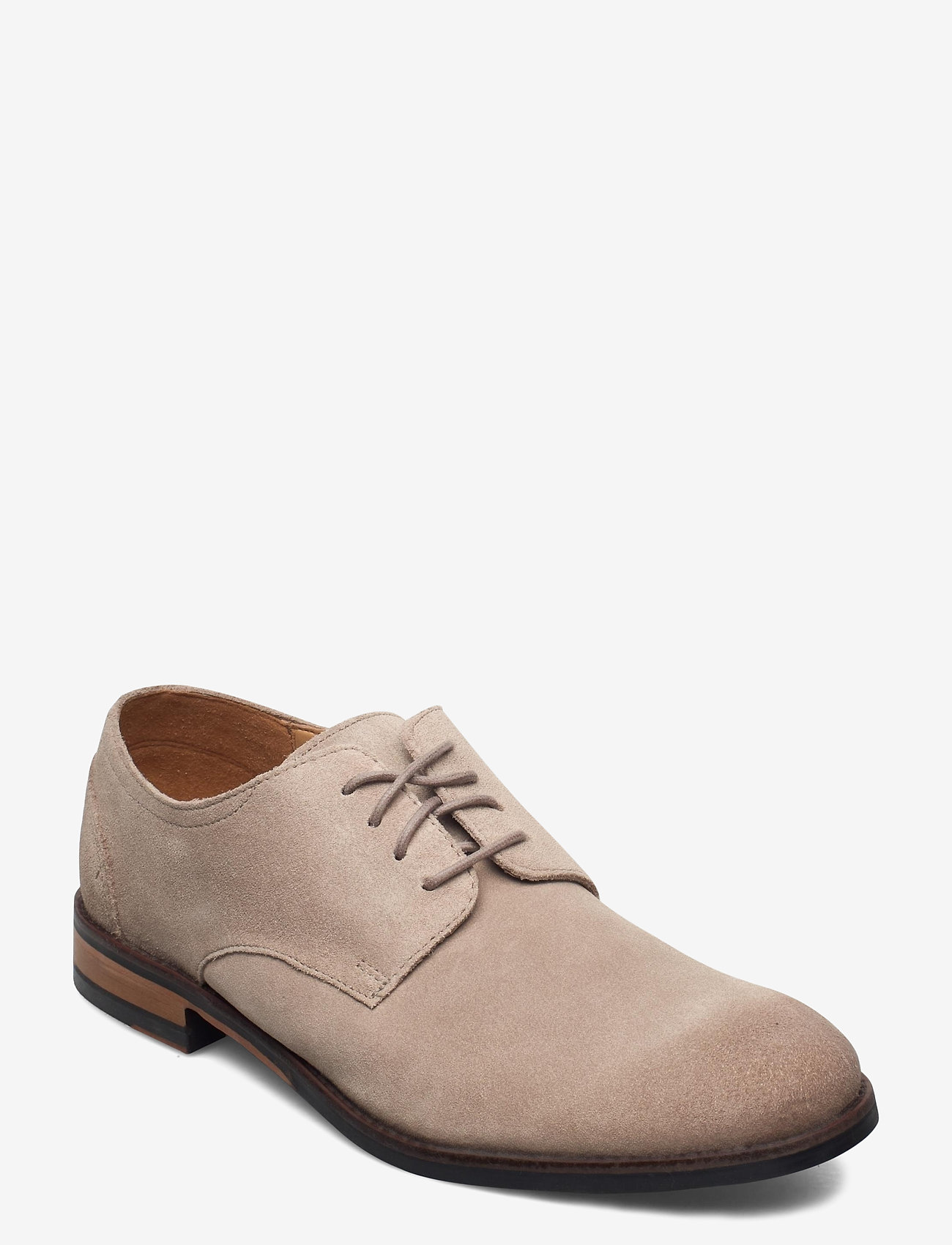Clarks - Flow Plain - sand suede - 0
