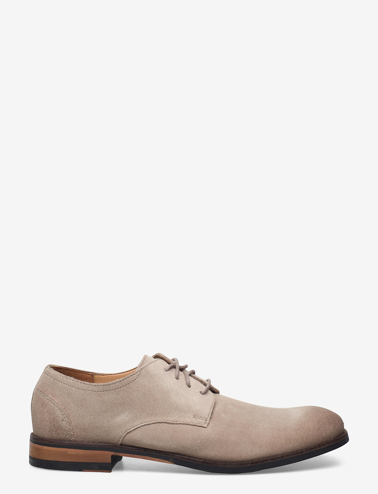 Clarks - Flow Plain - sand suede - 1