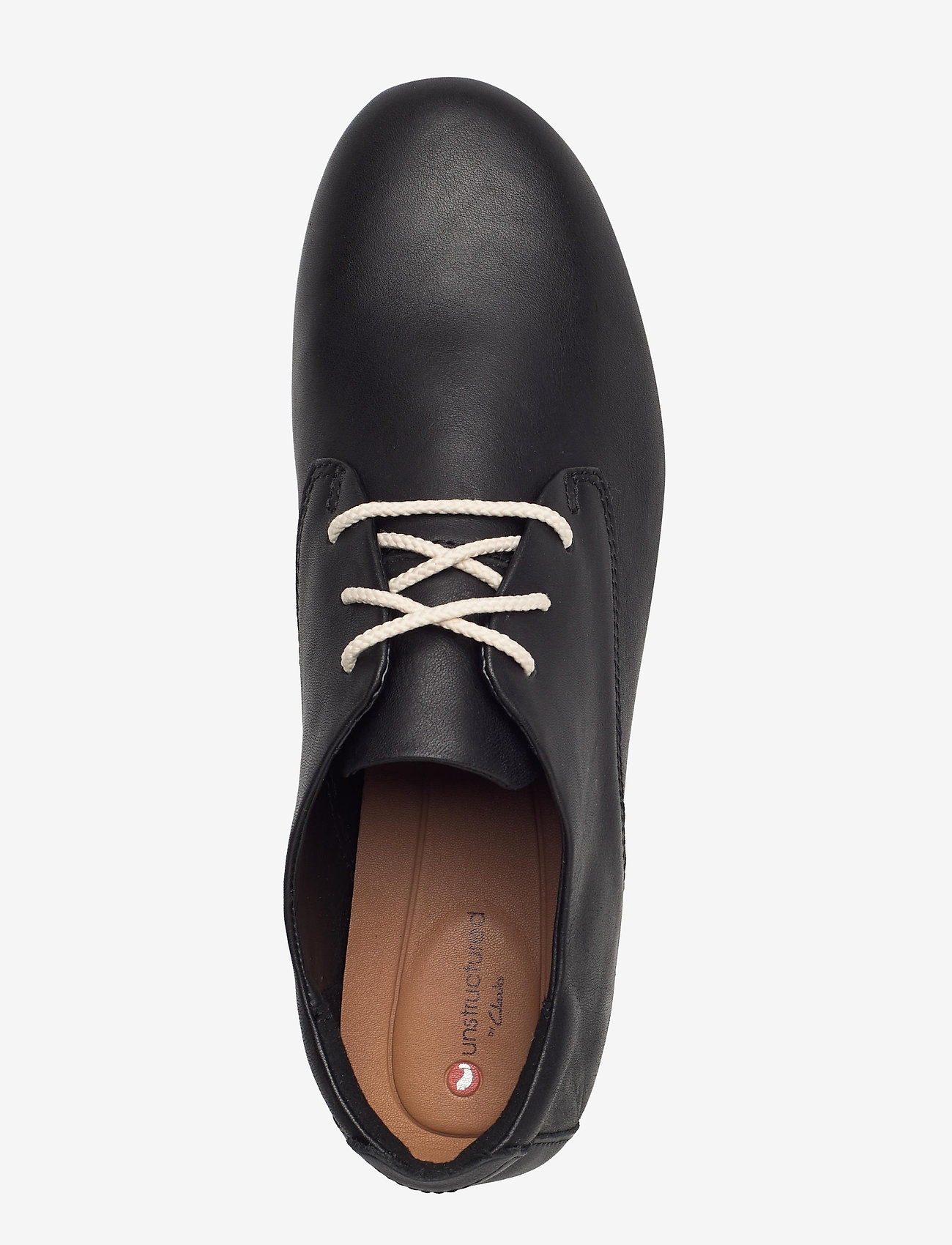 Clarks - Un Coral Lace - black leather - 3