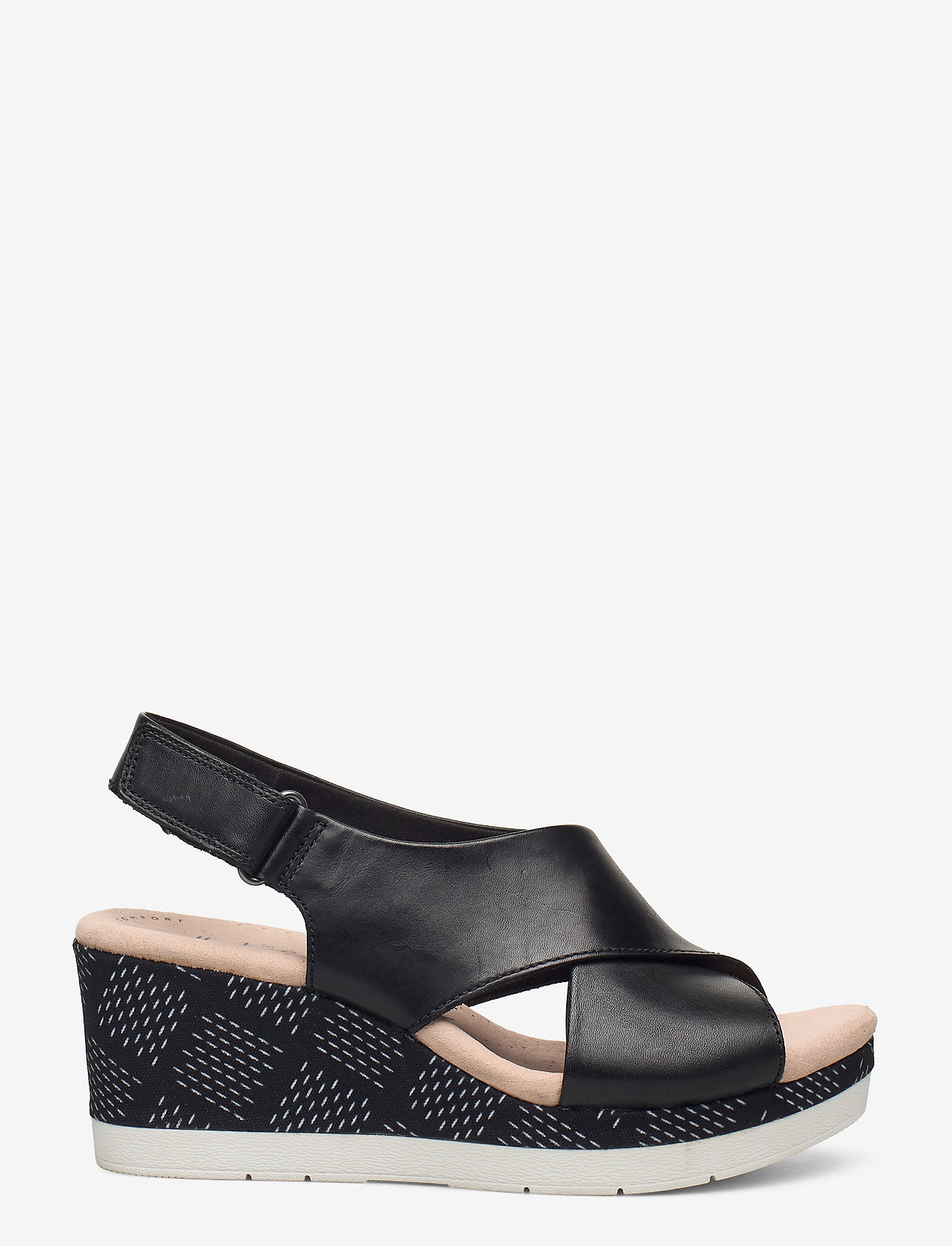 Clarks - Cammy Pearl - black leather - 1