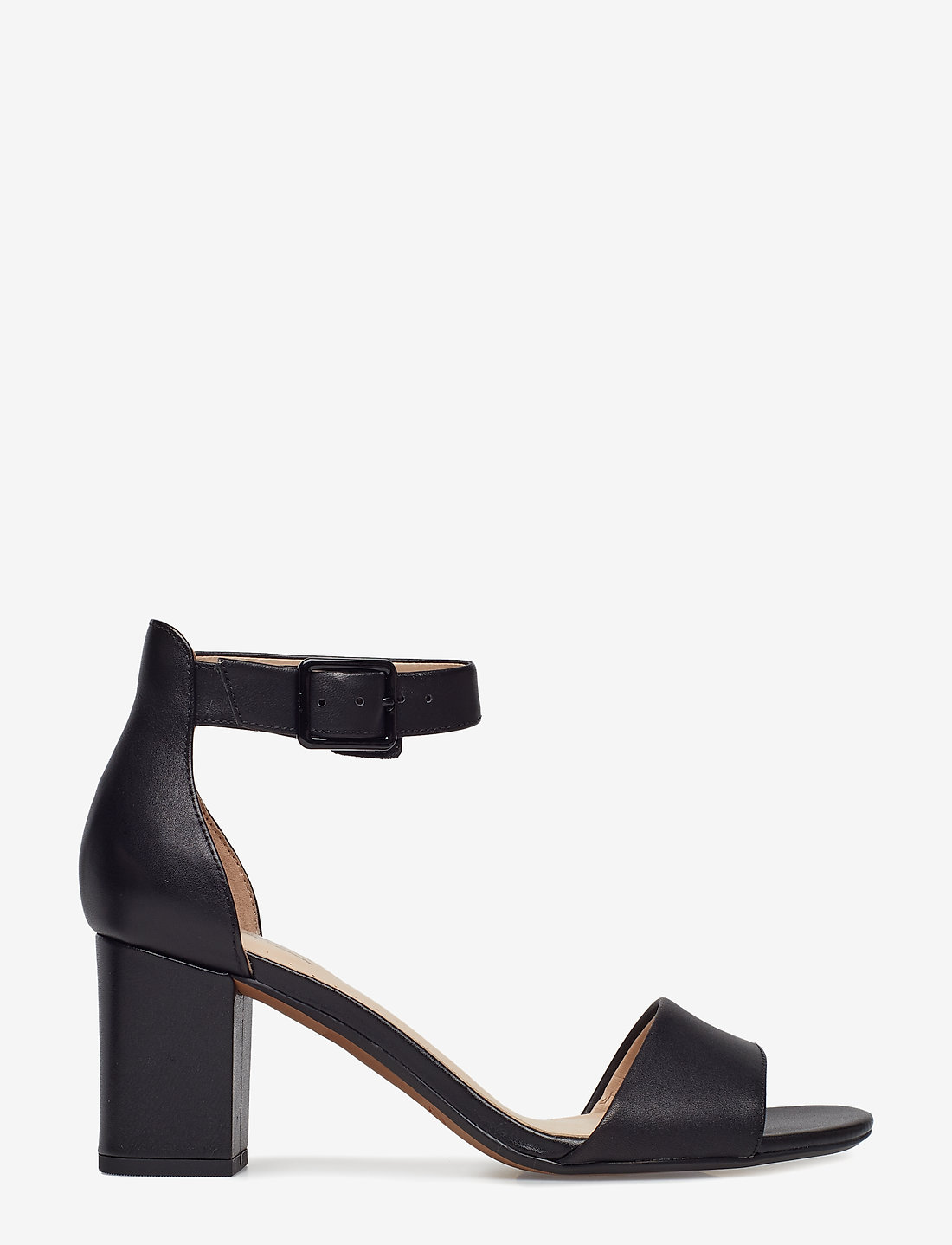 Clarks deva mae black top leather