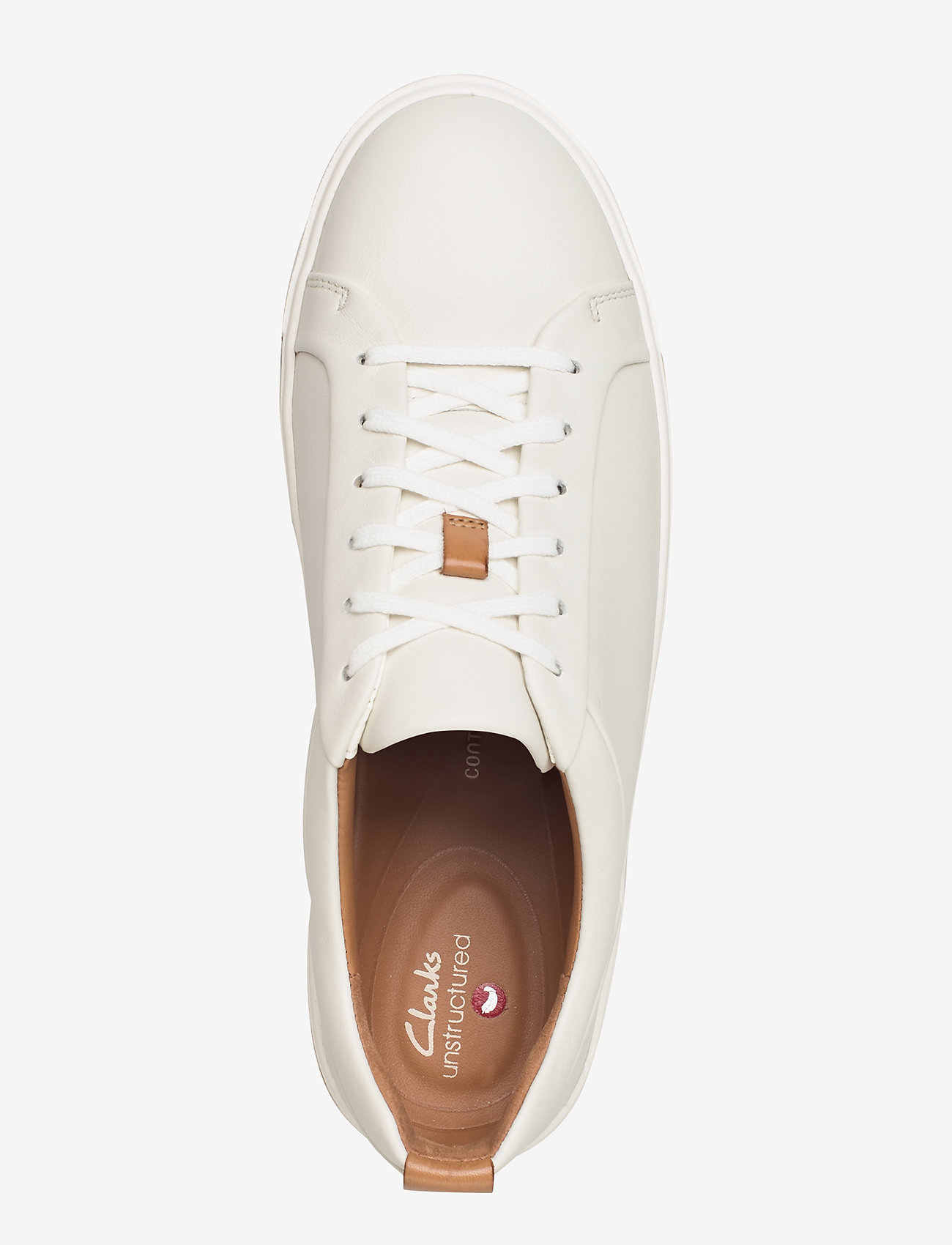Clarks - Un Maui Lace - white leather - 3