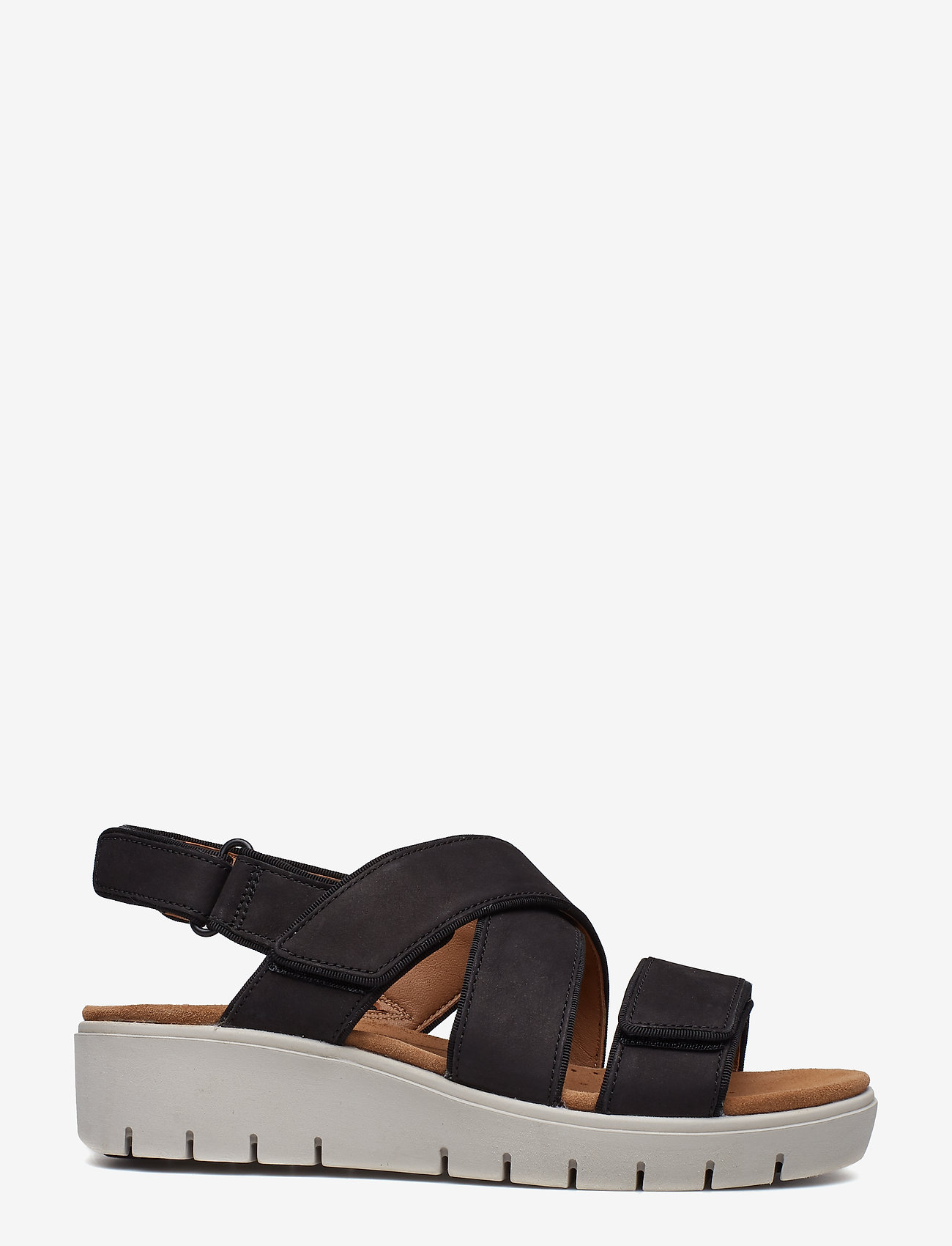 Clarks - Un Karely Dew - black nubuck - 1