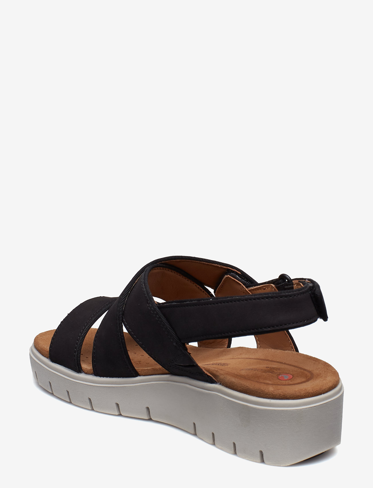 Clarks - Un Karely Dew - black nubuck - 2