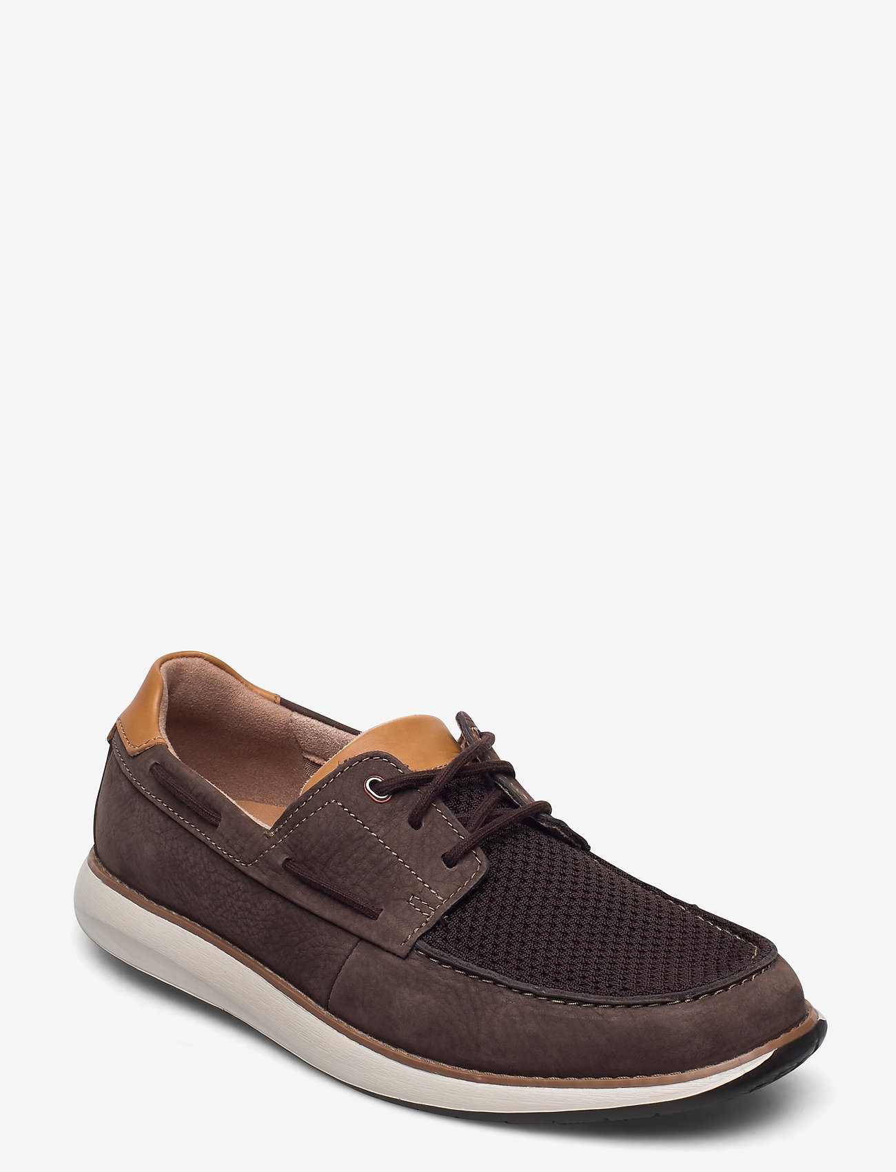 Clarks - Un Pilot Lace - brown nubuck - 0