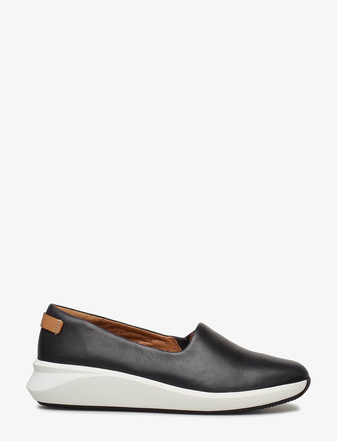 Clarks - Un Rio Step - black leather - 1
