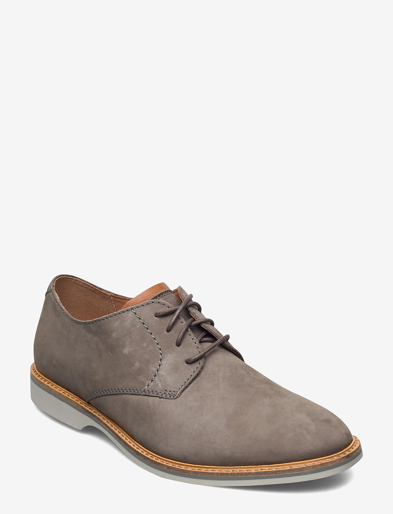 Clarks - Atticus Lace - grey nubuck - 0