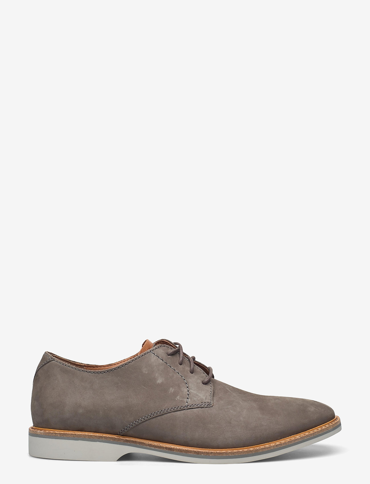 Clarks - Atticus Lace - grey nubuck - 1