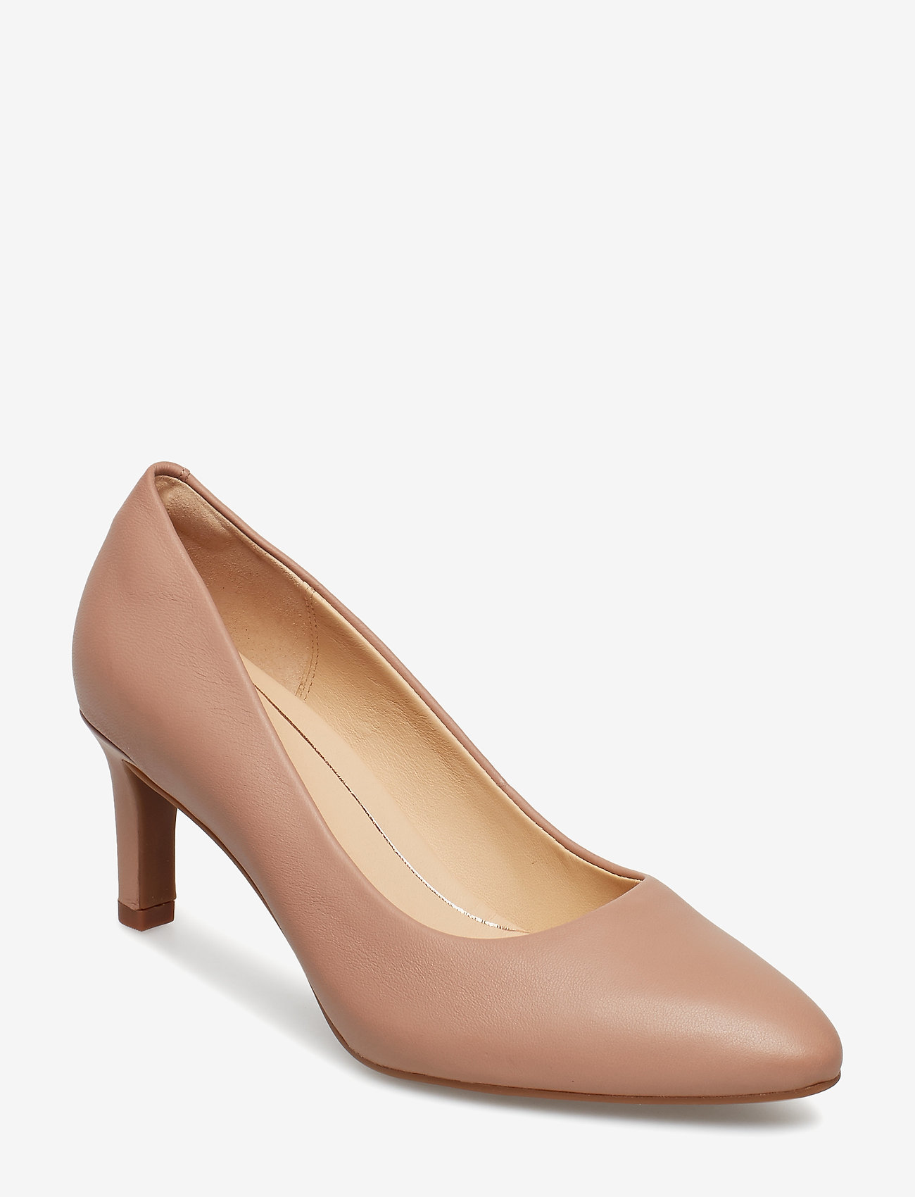 Clarks - Calla Rose - nude leather - 0