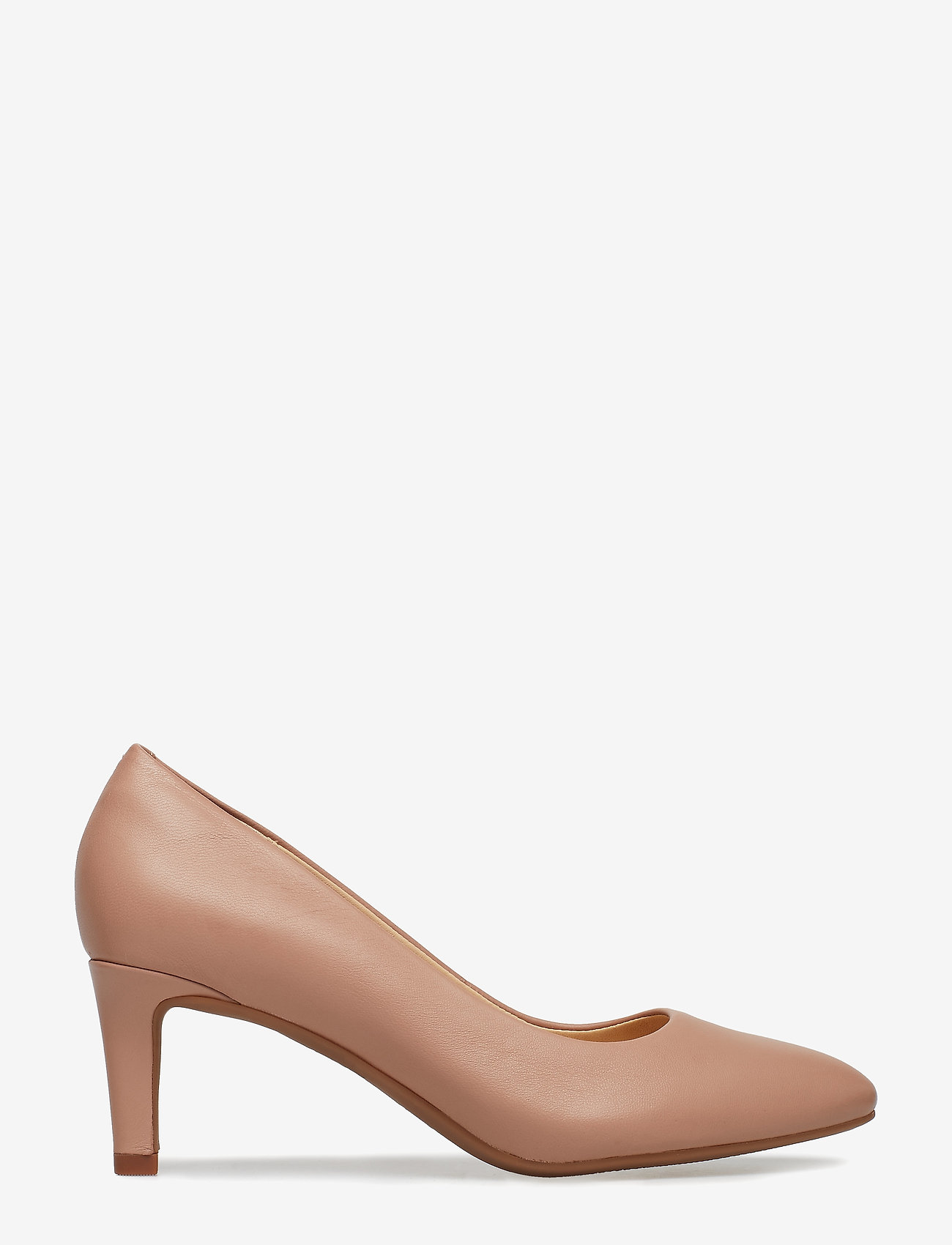 Clarks - Calla Rose - nude leather - 1