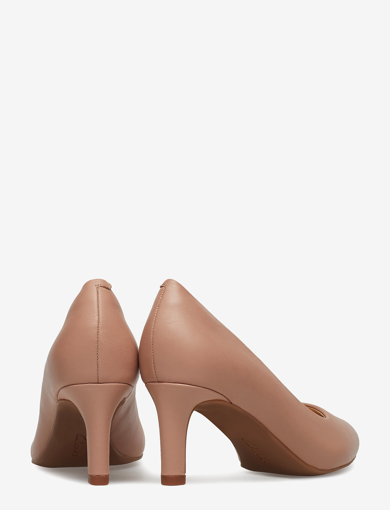Clarks - Calla Rose - nude leather - 4