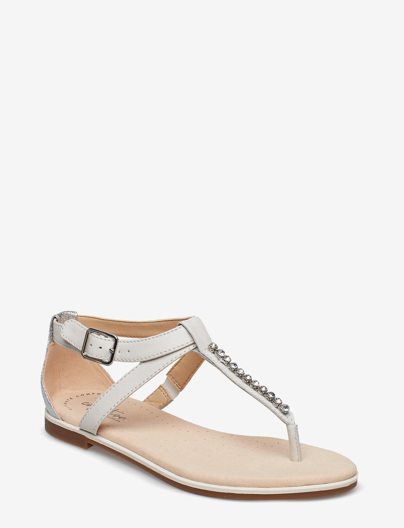 Clarks - Bay Poppy - white/silver - 0