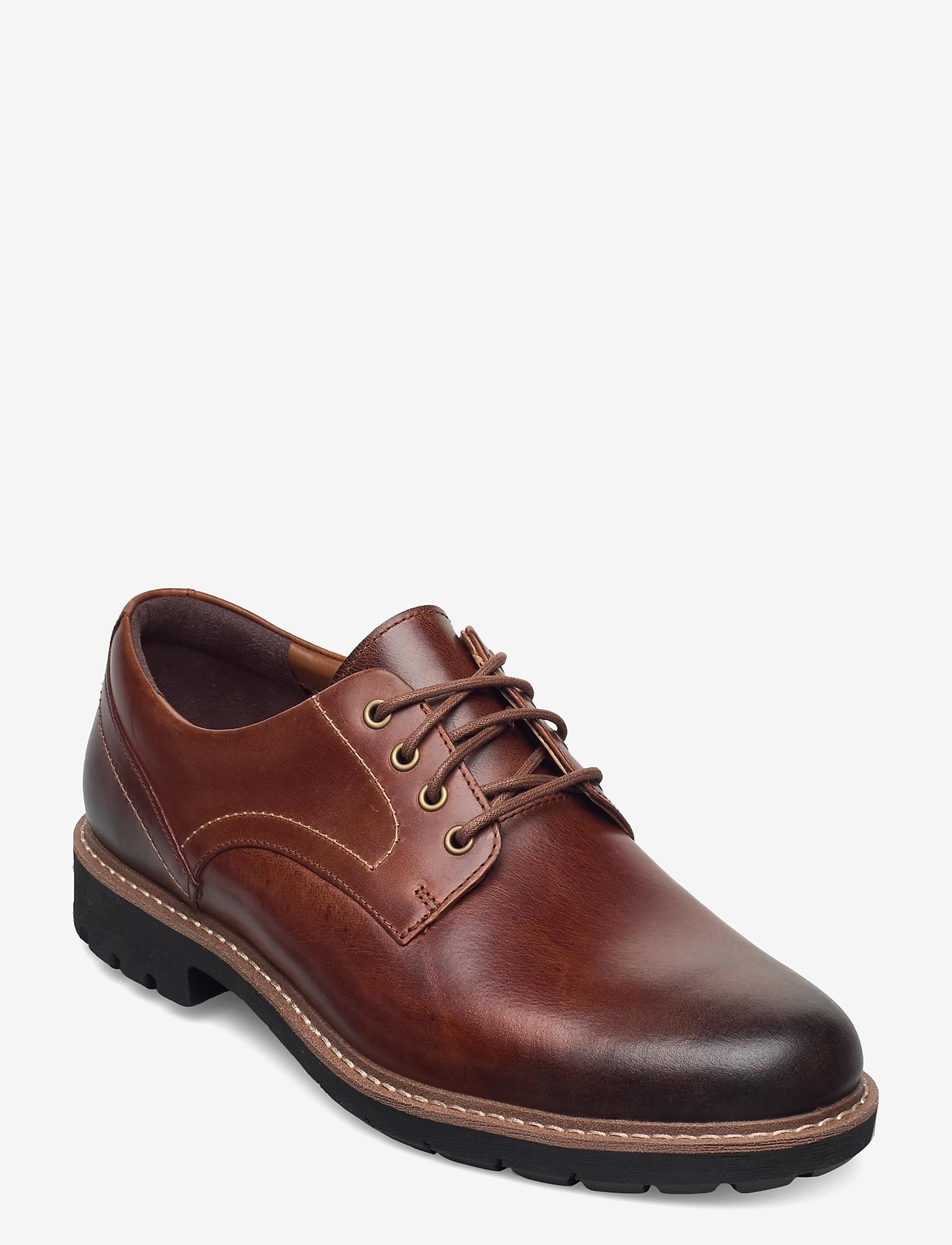 Clarks - Batcombe Hall - dark tan lea - 0