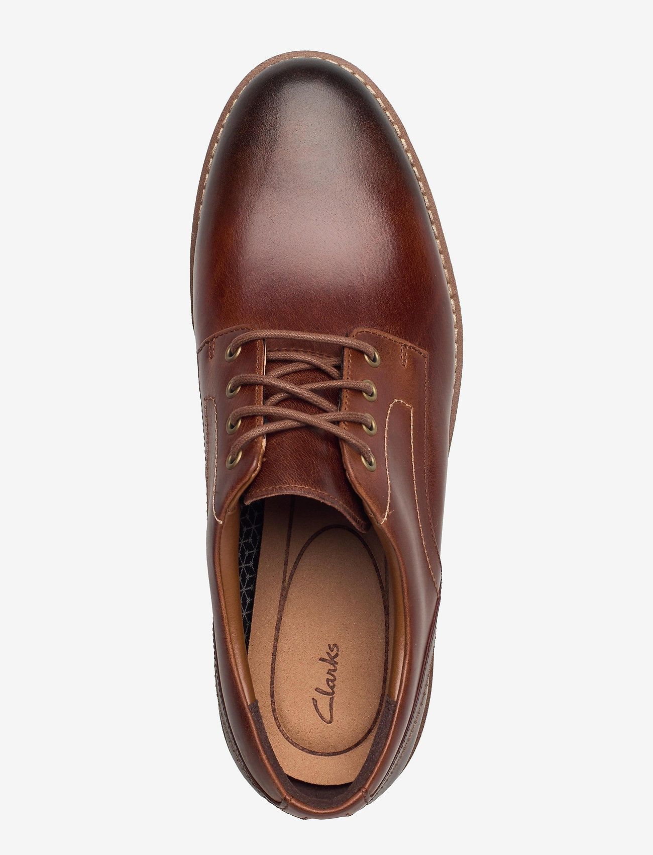 Clarks - Batcombe Hall - dark tan lea - 3