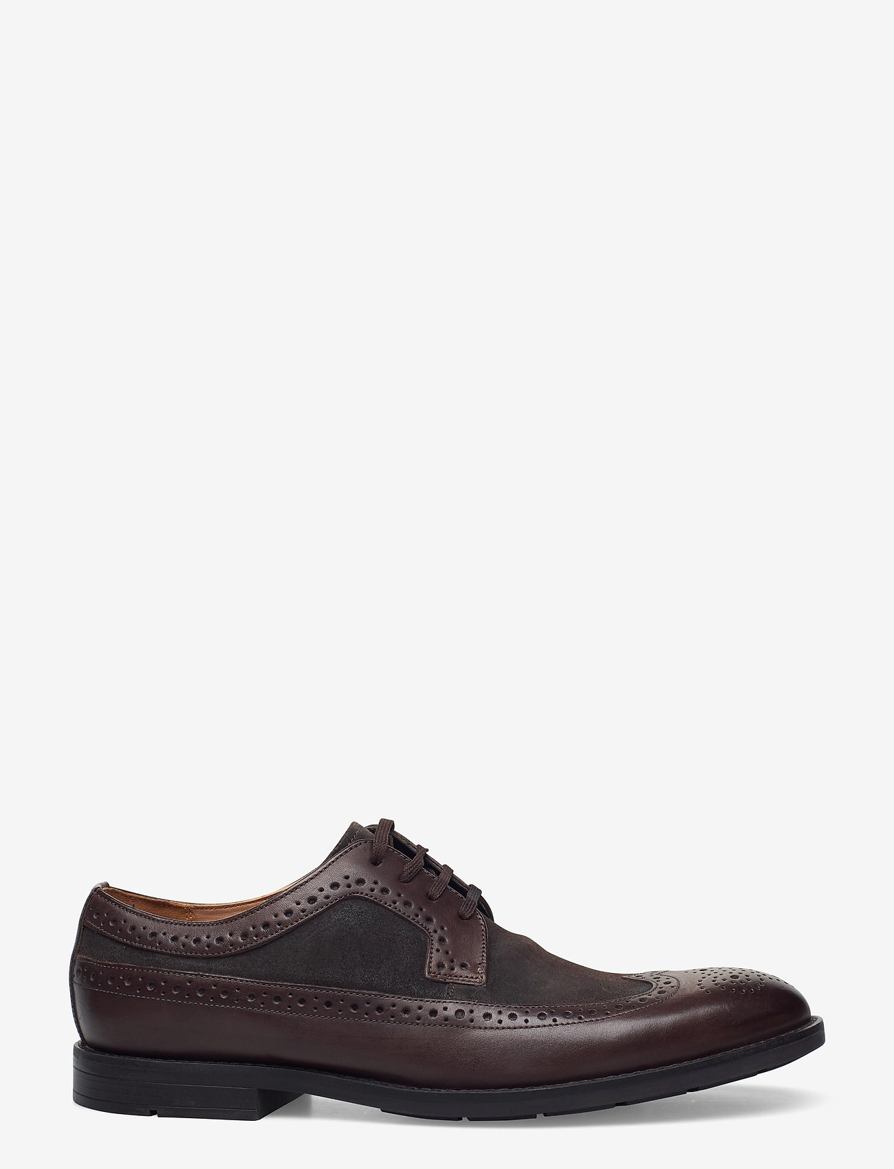 Clarks - Ronnie Limit - dark brown combi - 1