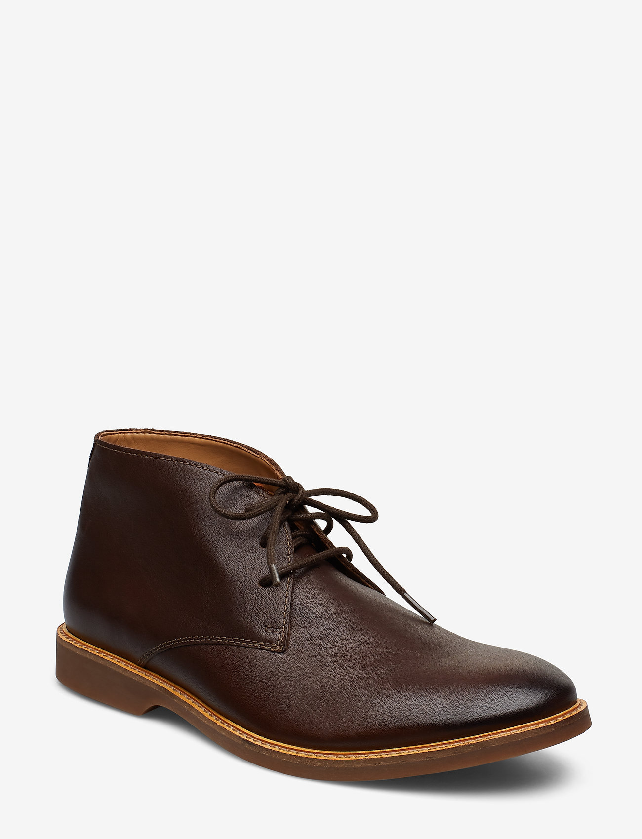 Clarks - Atticus Limit - dark brown lea - 0