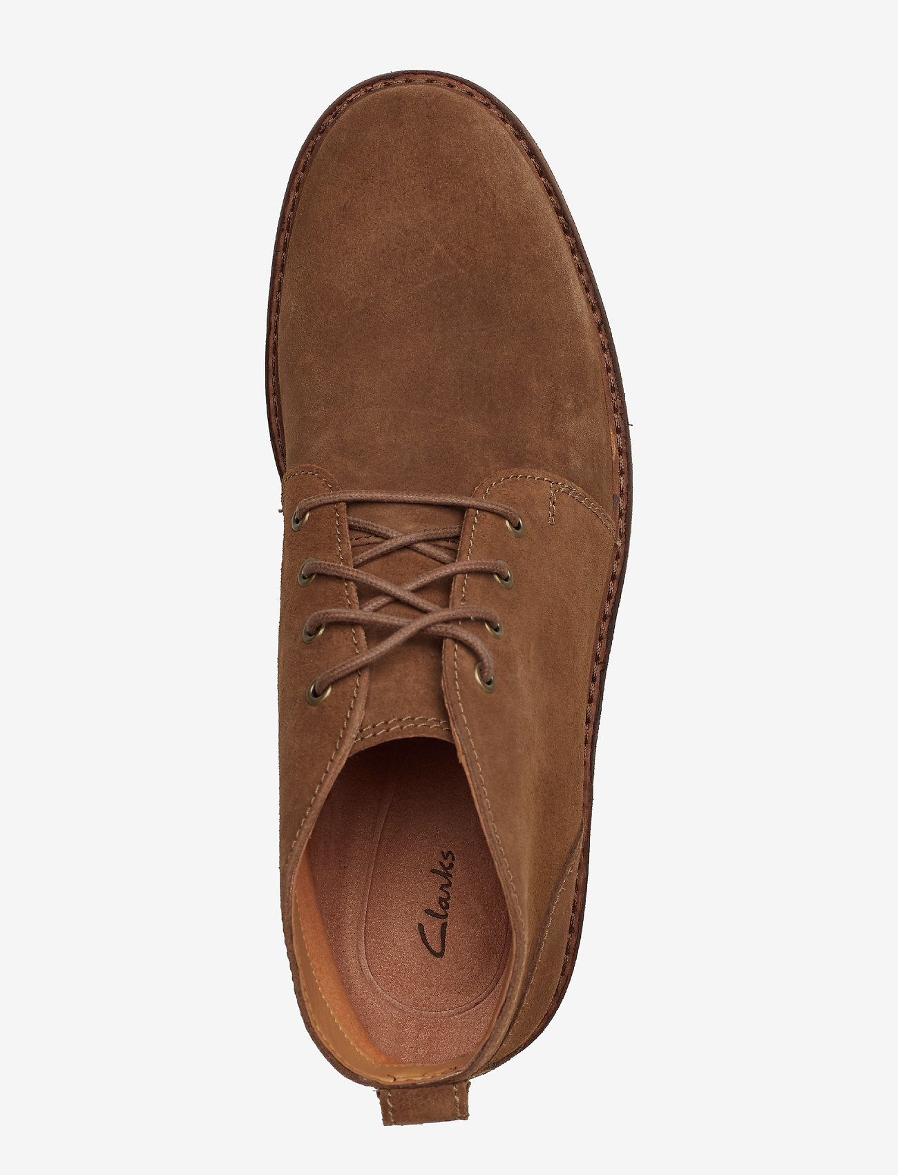 Clarks - Clarkdale Base - taupe suede - 3