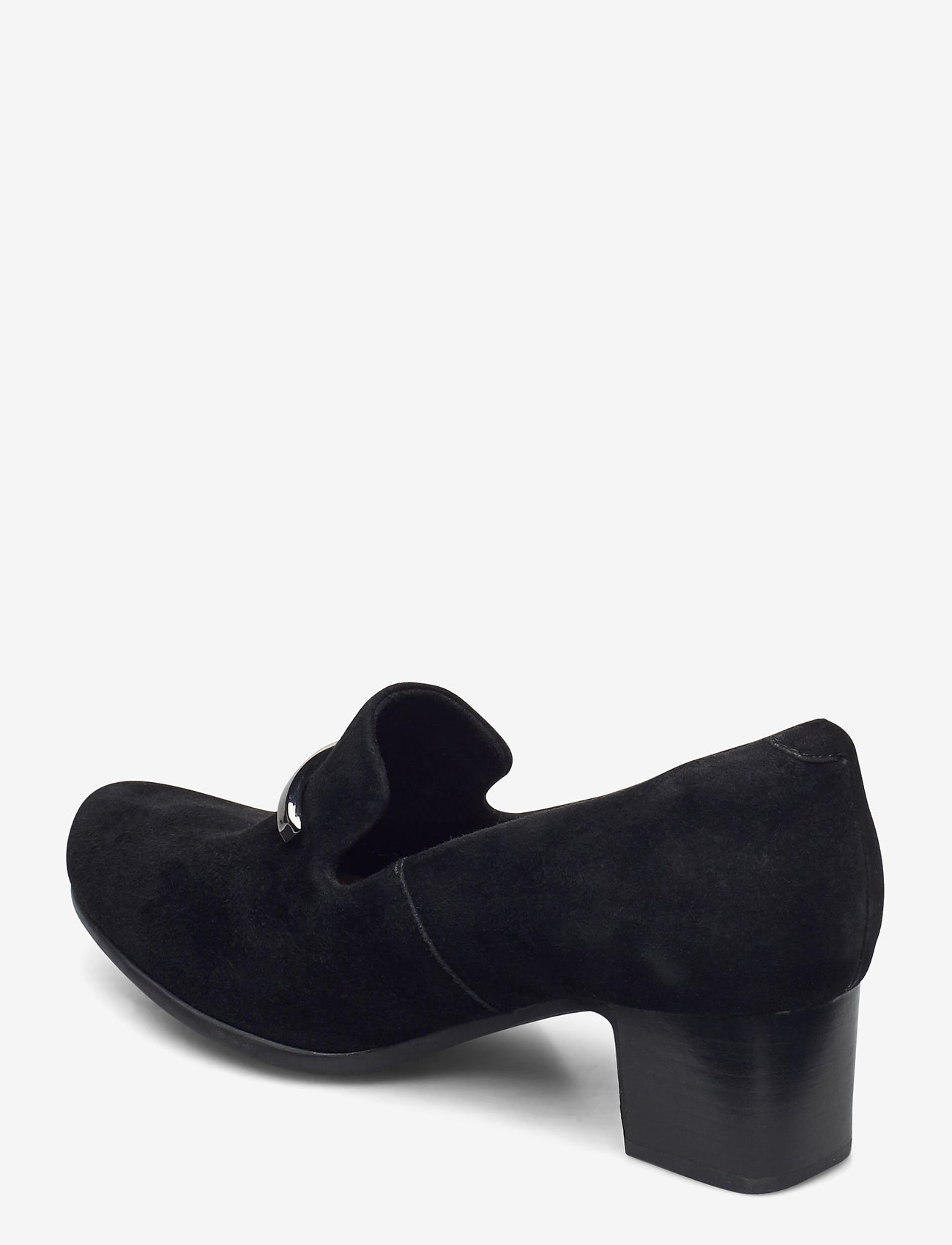Clarks - Un Damson Lane - black sde - 2