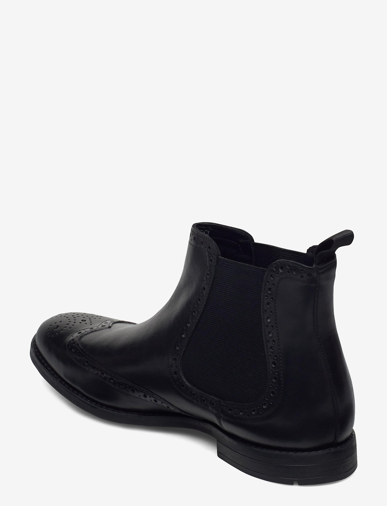 Clarks - Ronnie Top - black leather - 2