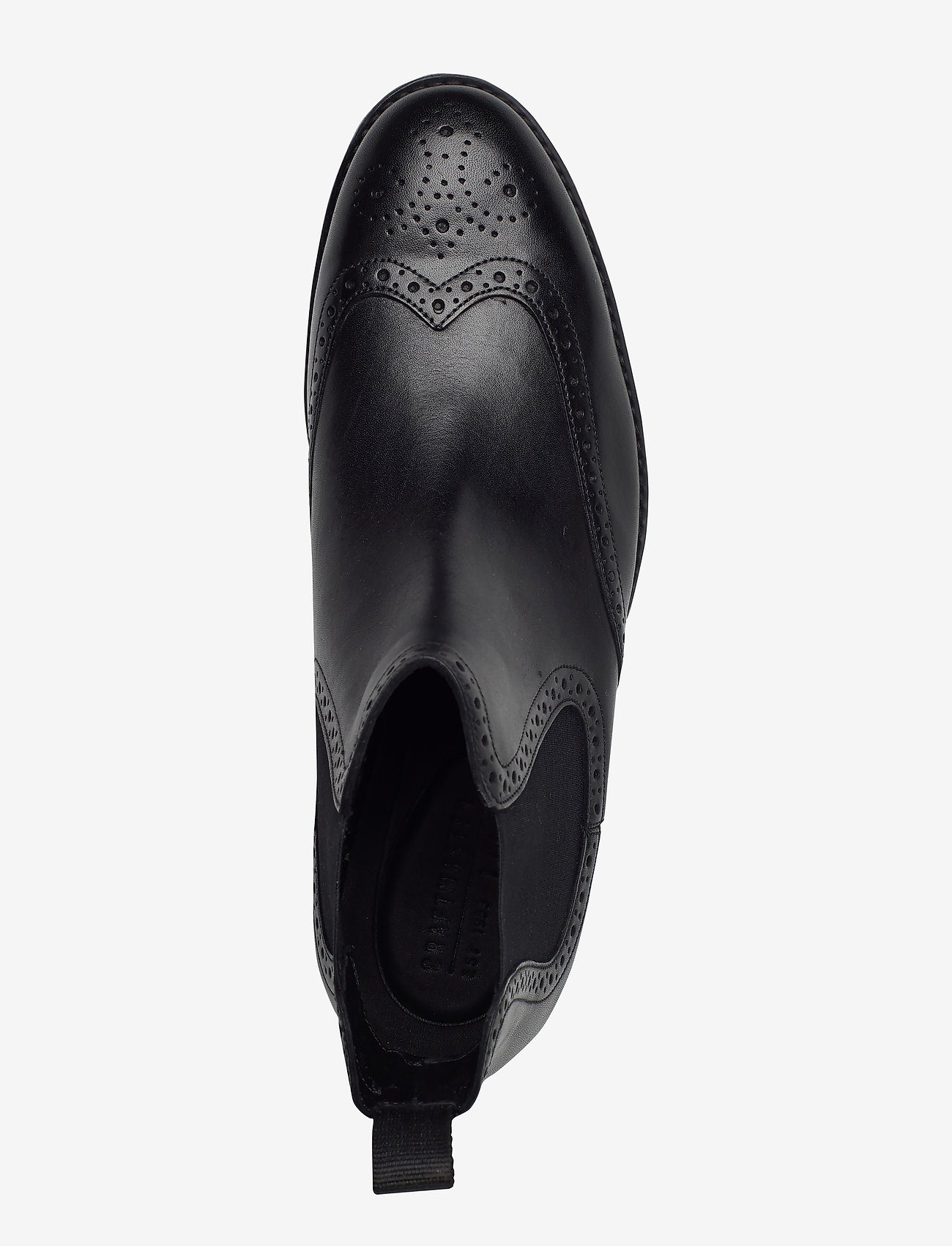 Clarks - Ronnie Top - black leather - 3