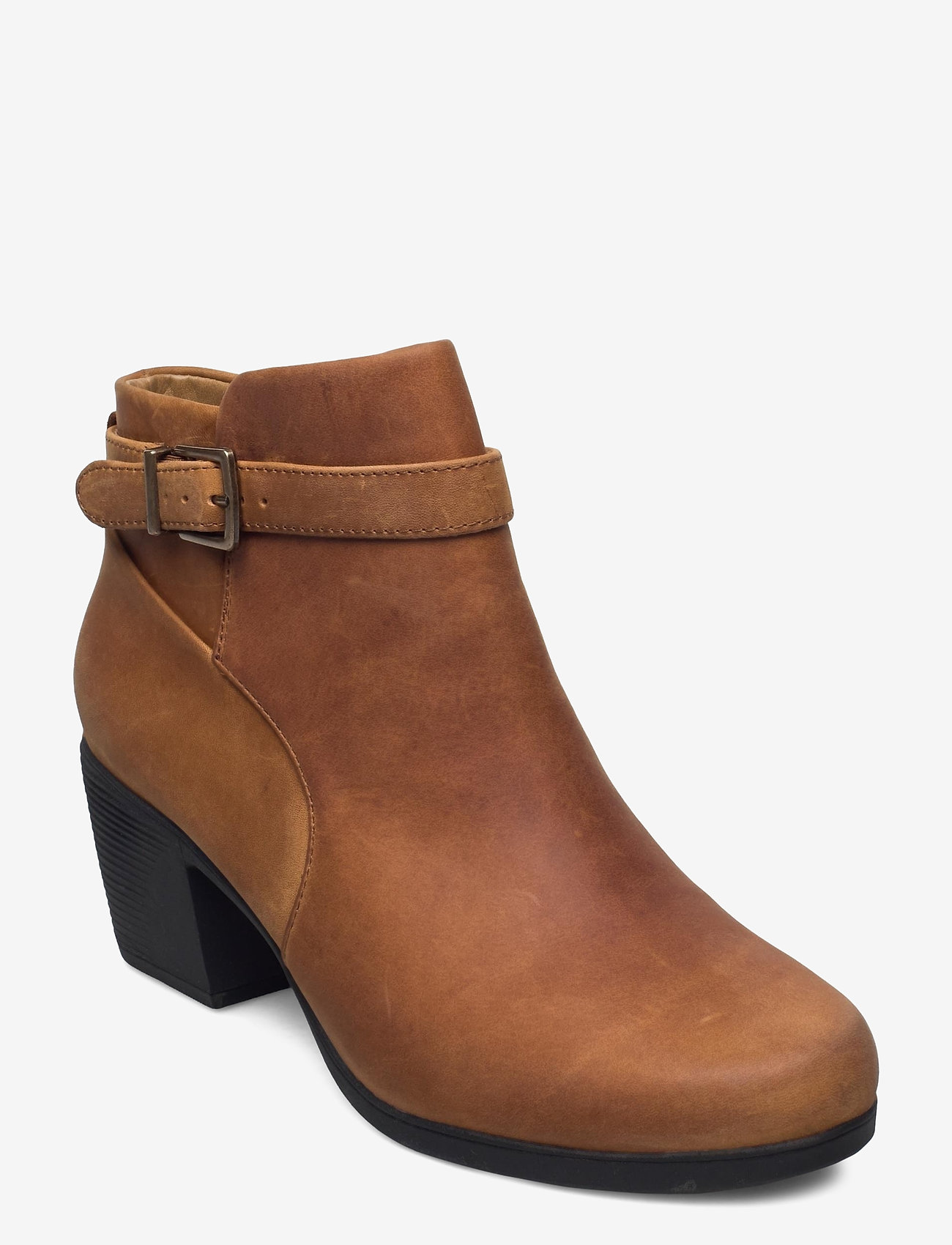 Clarks - Un Lindel Lo - dark tan oily - 0