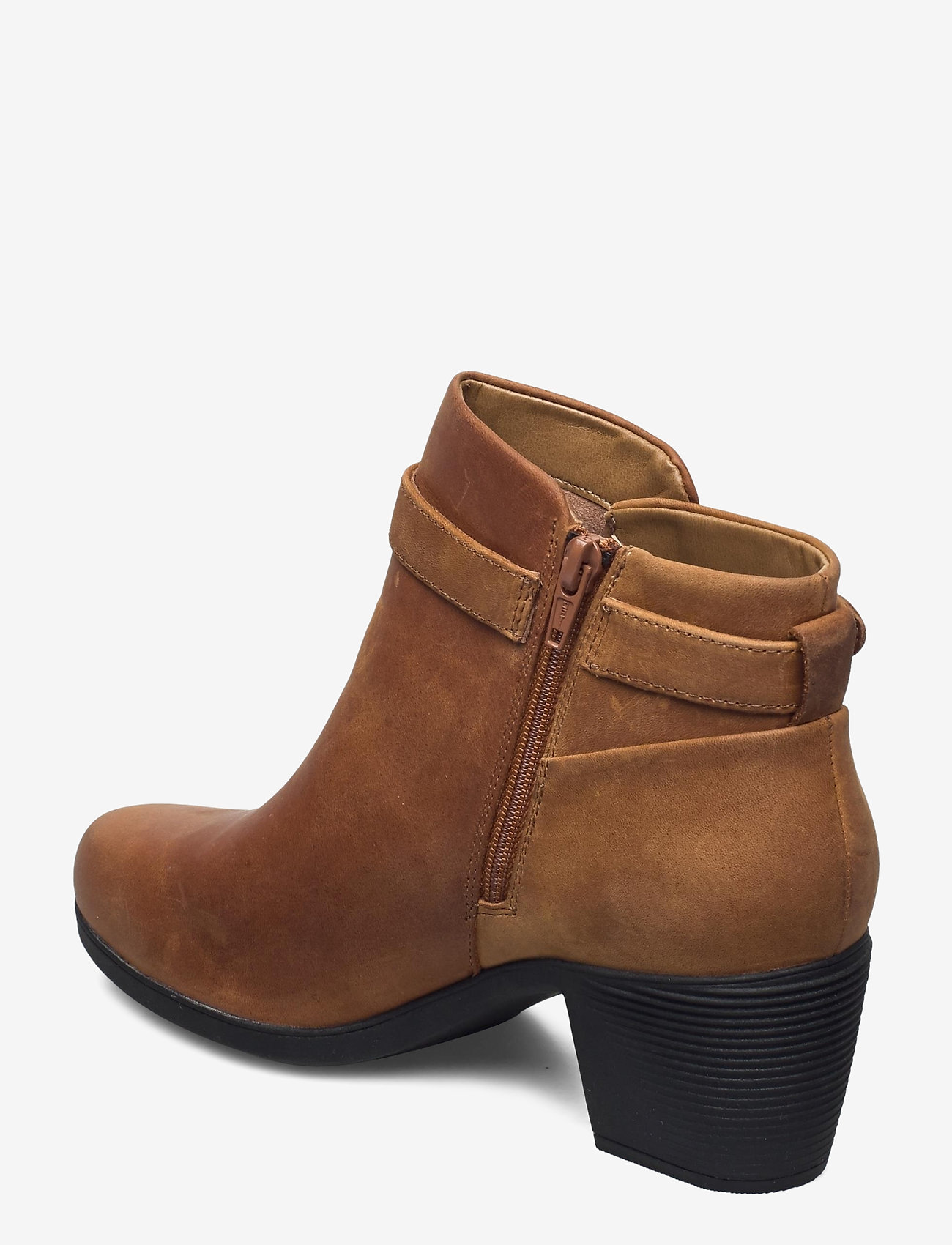 Clarks - Un Lindel Lo - dark tan oily - 2