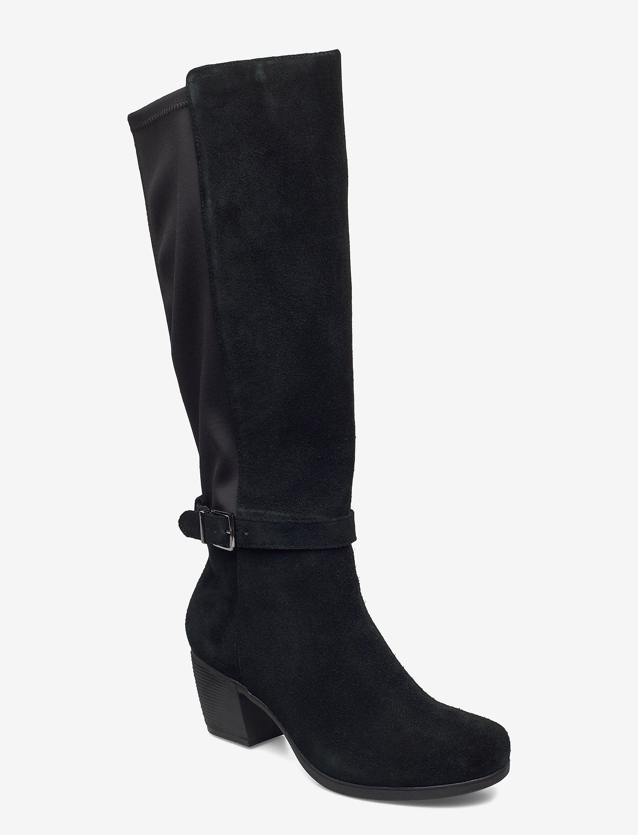 Clarks - Un Lindel Hi - black combi sde - 0