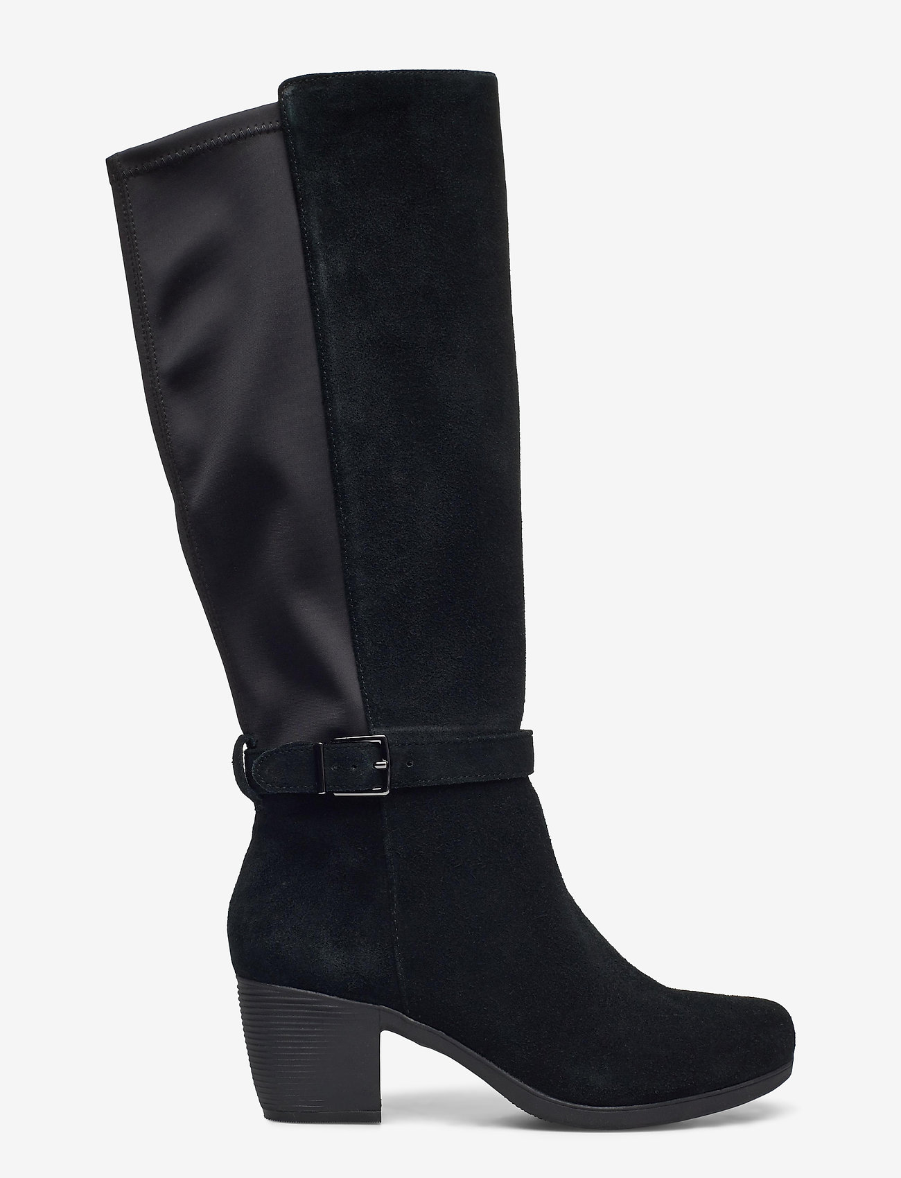 Clarks - Un Lindel Hi - black combi sde - 1