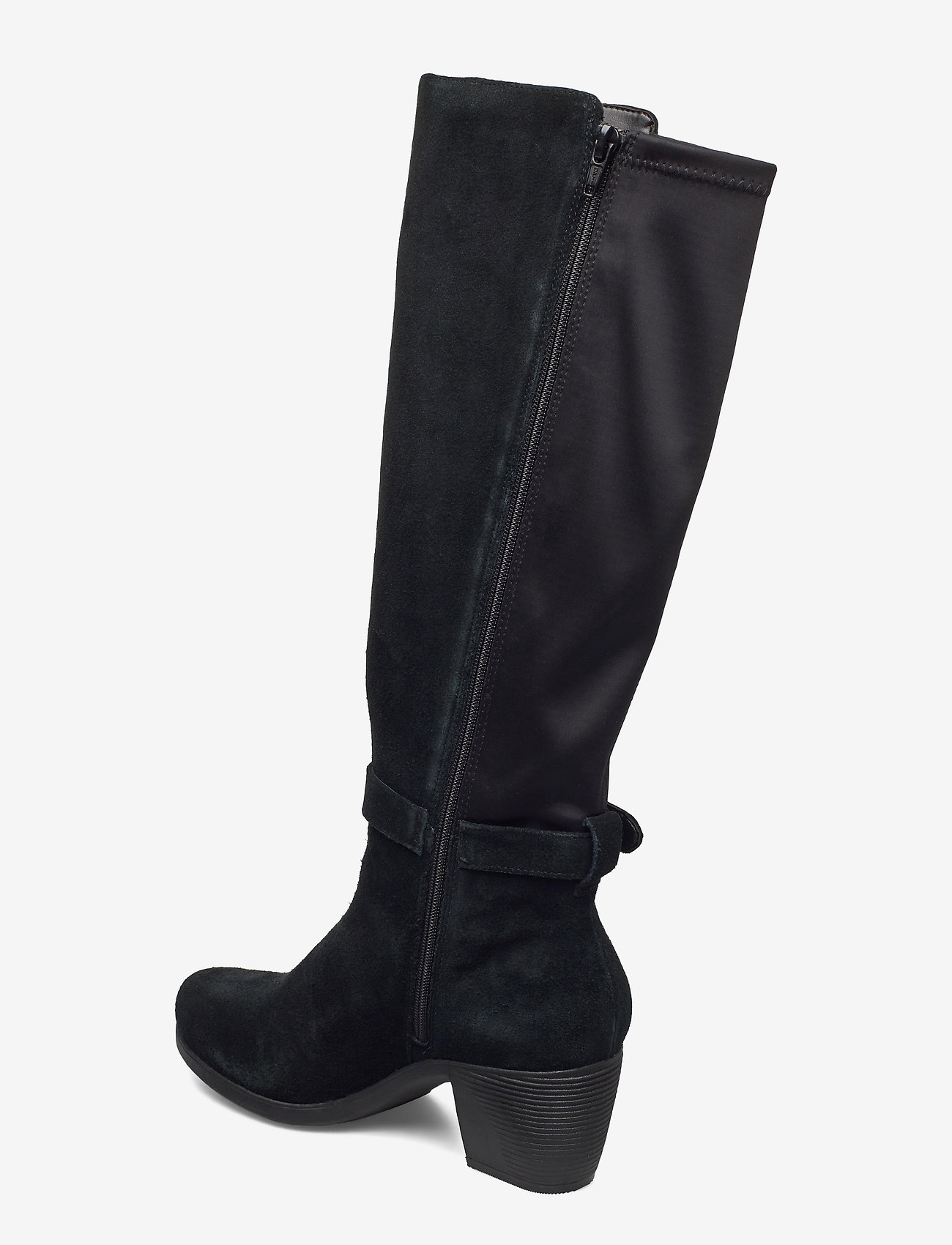 Clarks - Un Lindel Hi - black combi sde - 2