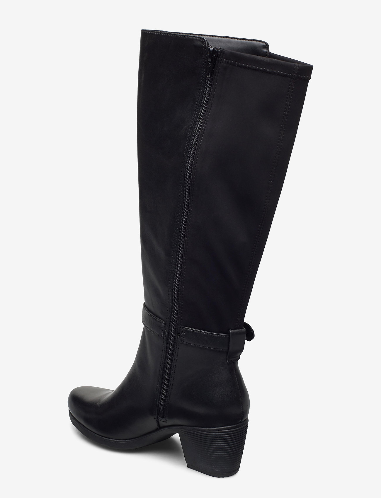 Clarks - Un Lindel Hi - black combi lea - 2