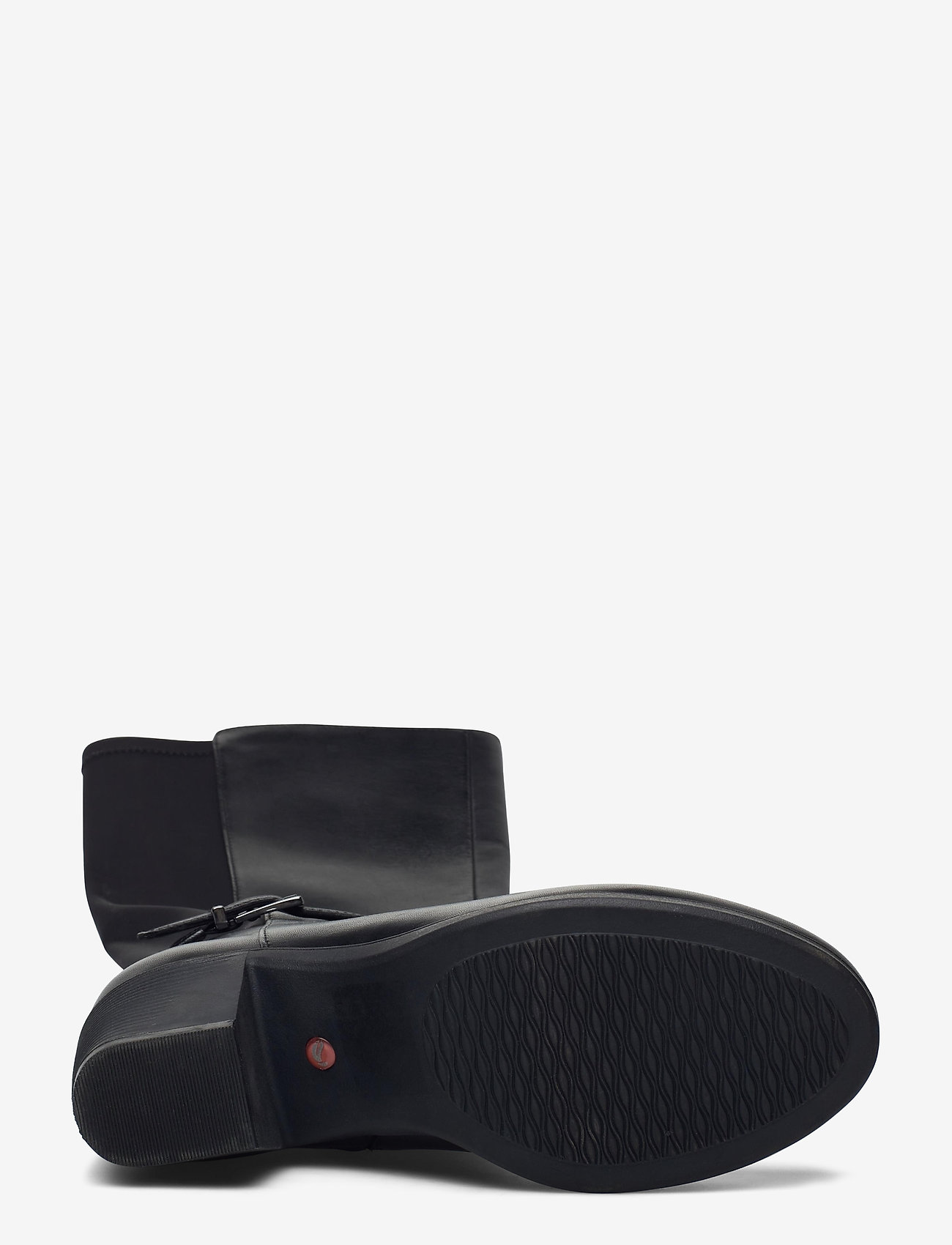 Clarks - Un Lindel Hi - black combi lea - 4