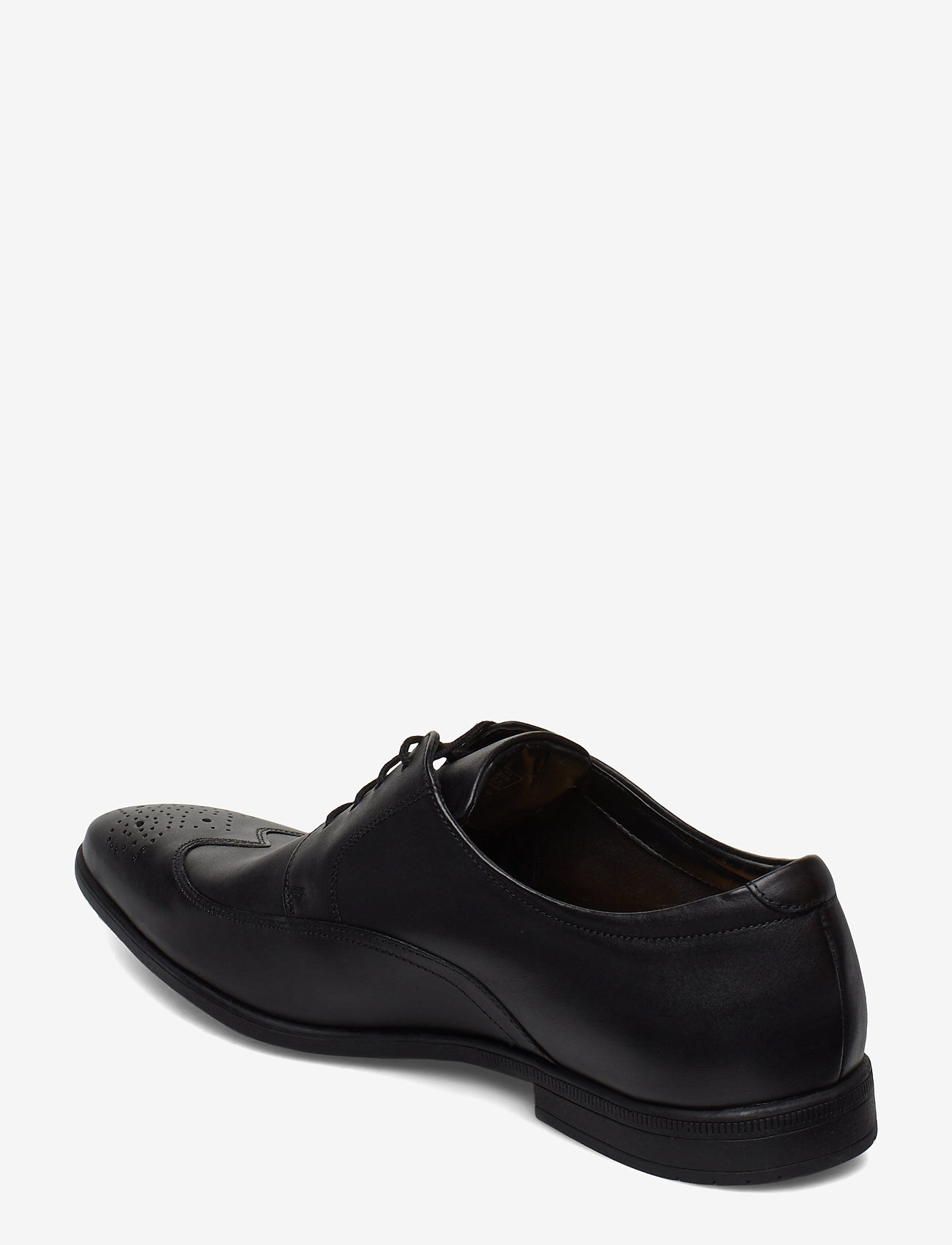 Clarks - Bampton Wing - black leather - 2