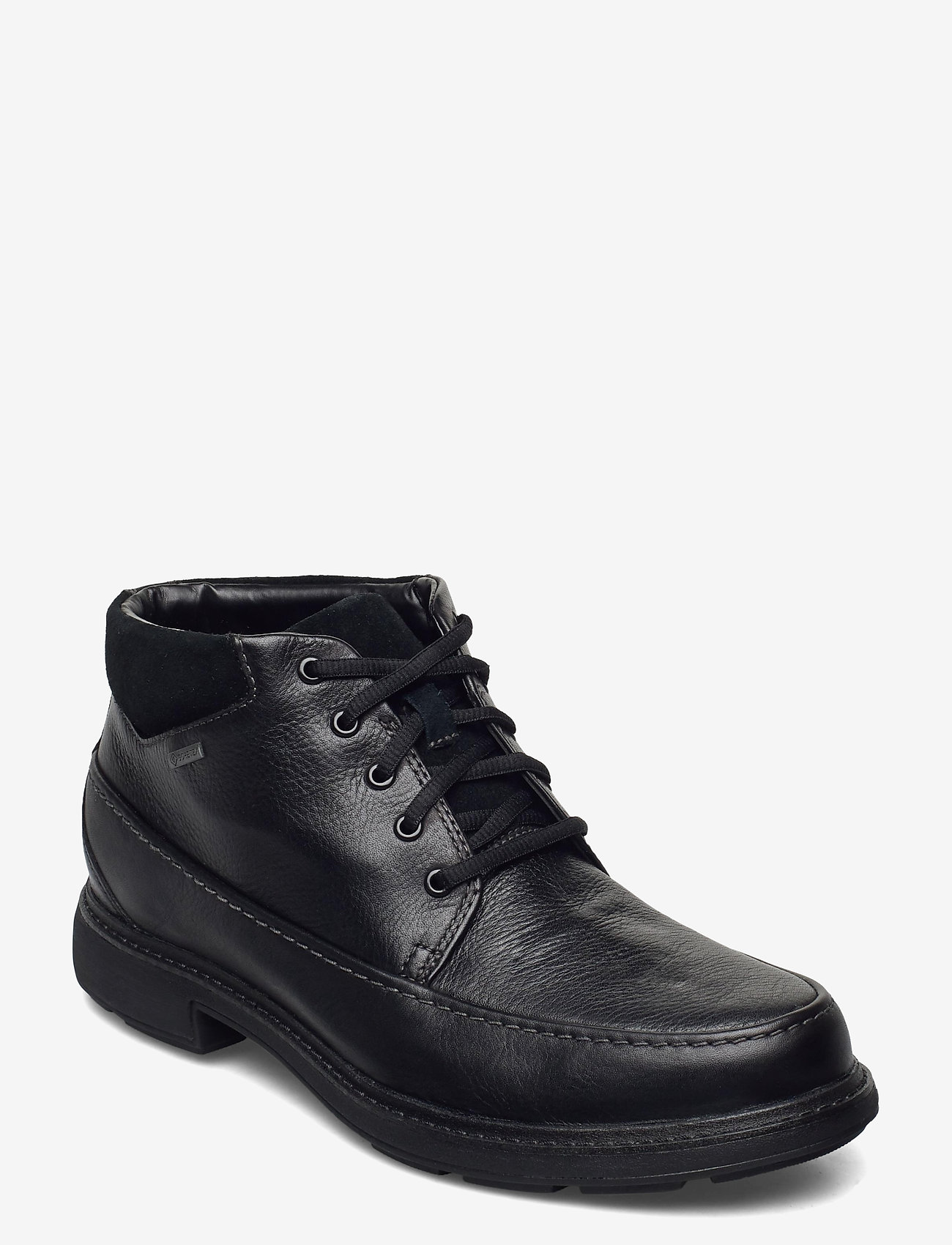 Clarks - Un Tread OnGTX - black leather - 0