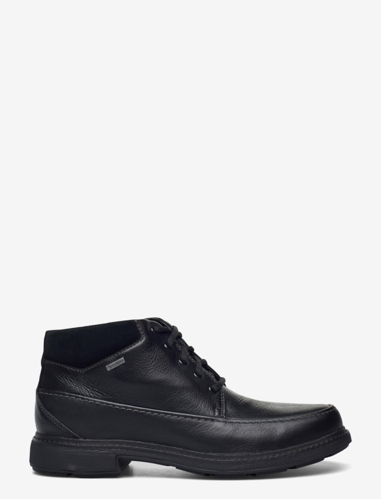 Clarks - Un Tread OnGTX - black leather - 1